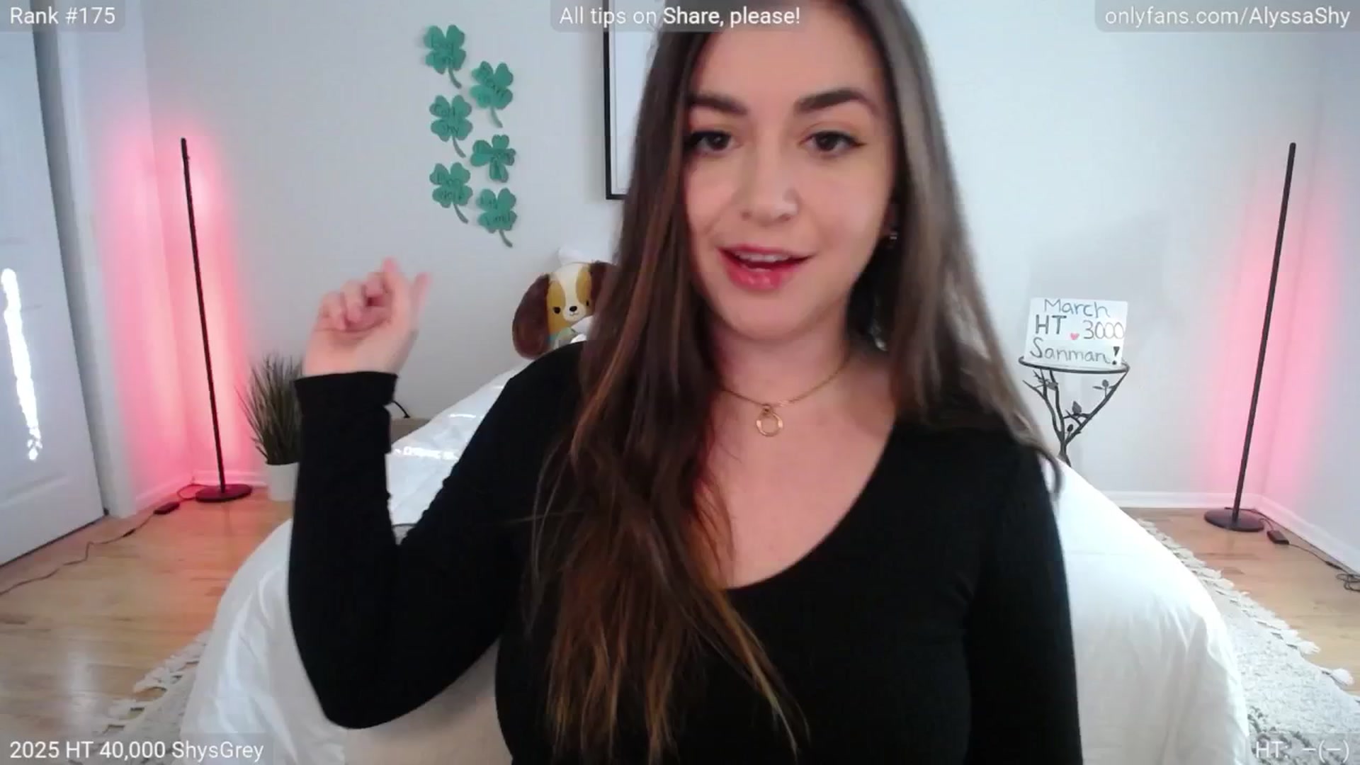 Gallery image thumbnail from AlyssaShy's myfreecams stream on, 03/03/2025, 22:10 image 1 of 20