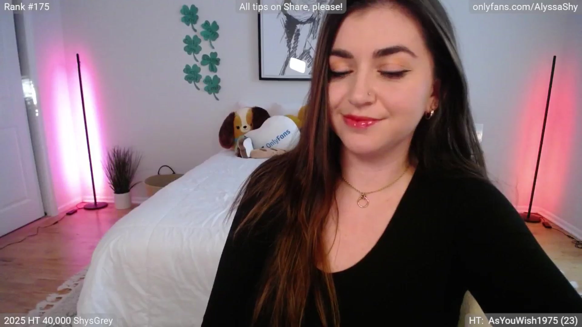 Gallery image thumbnail from AlyssaShy's myfreecams stream on, 03/03/2025, 22:10 image 16 of 20