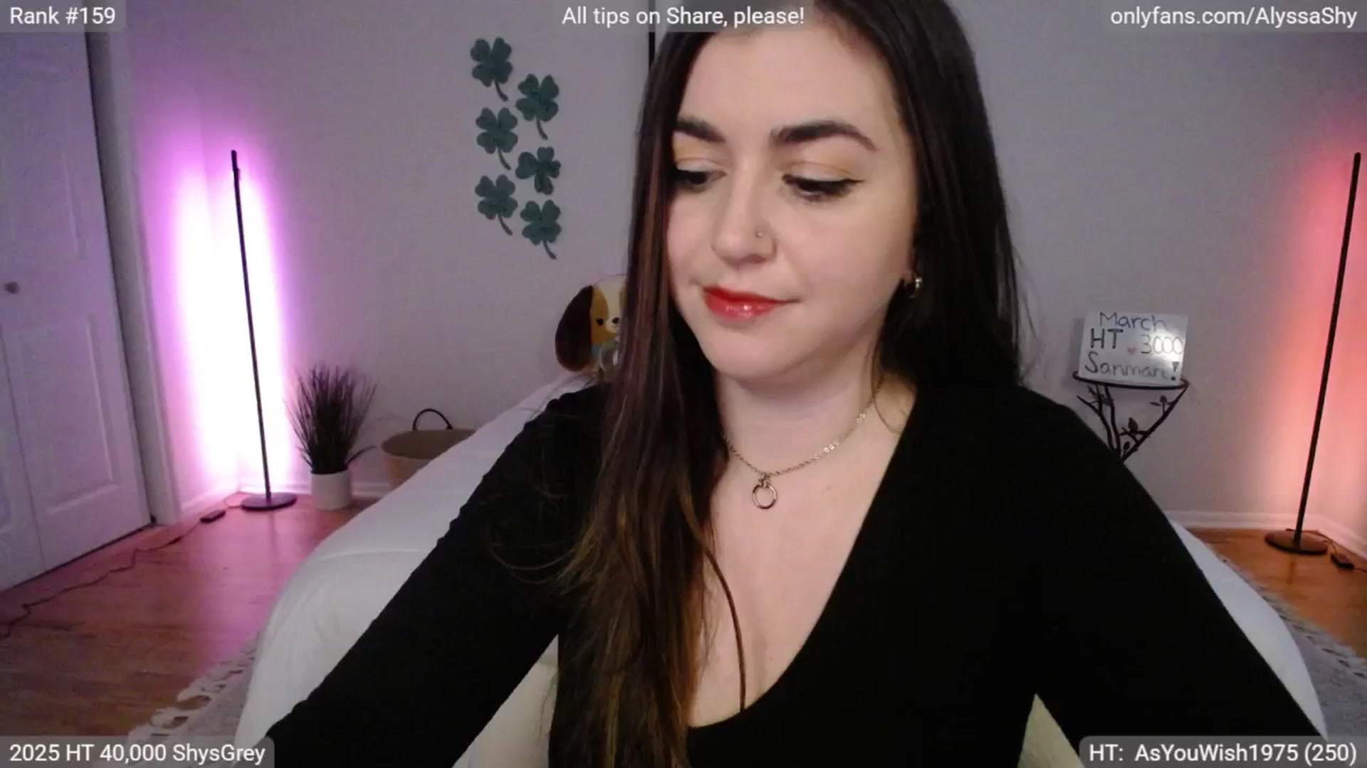 Gallery image thumbnail from AlyssaShy's myfreecams stream on, 03/03/2025, 23:37 image 3 of 20