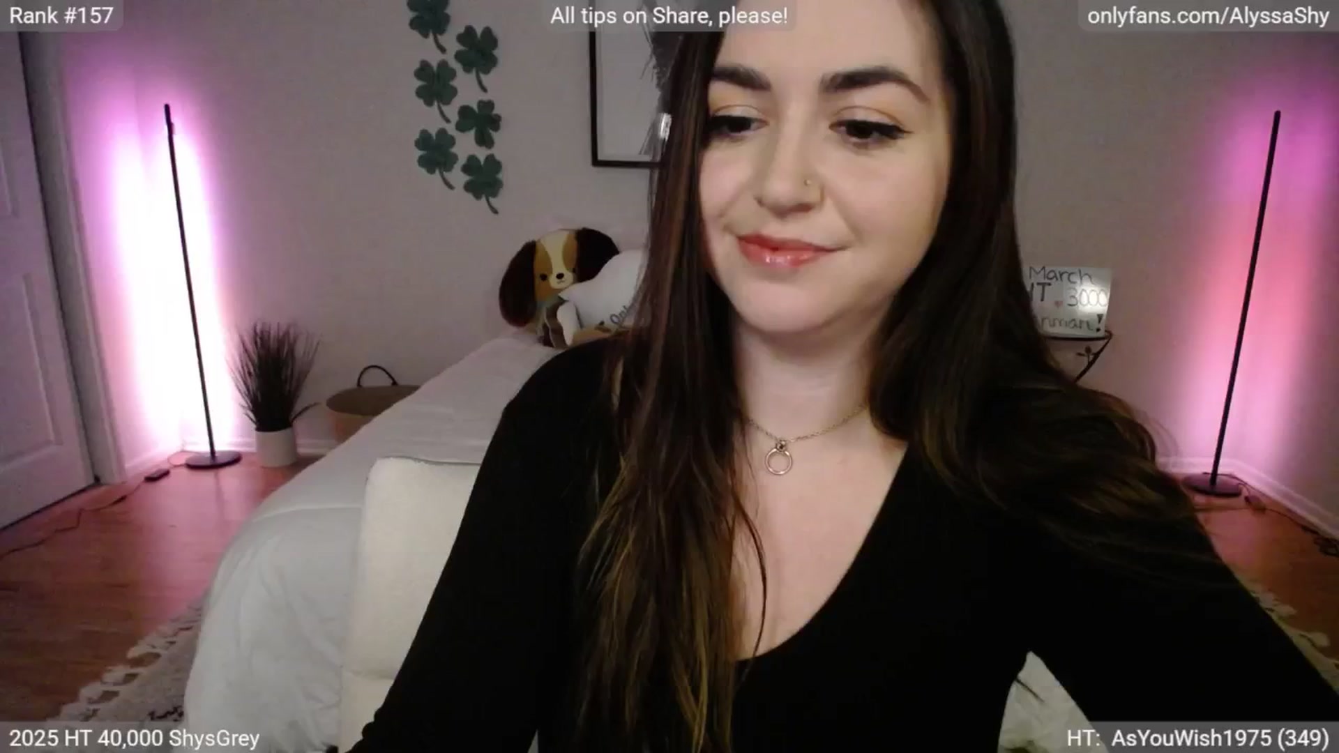 Gallery image thumbnail from AlyssaShy's myfreecams stream on, 03/03/2025, 23:37 image 13 of 20