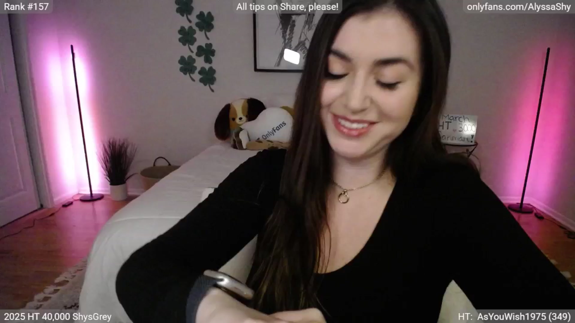 Gallery image thumbnail from AlyssaShy's myfreecams stream on, 03/03/2025, 23:37 image 10 of 20