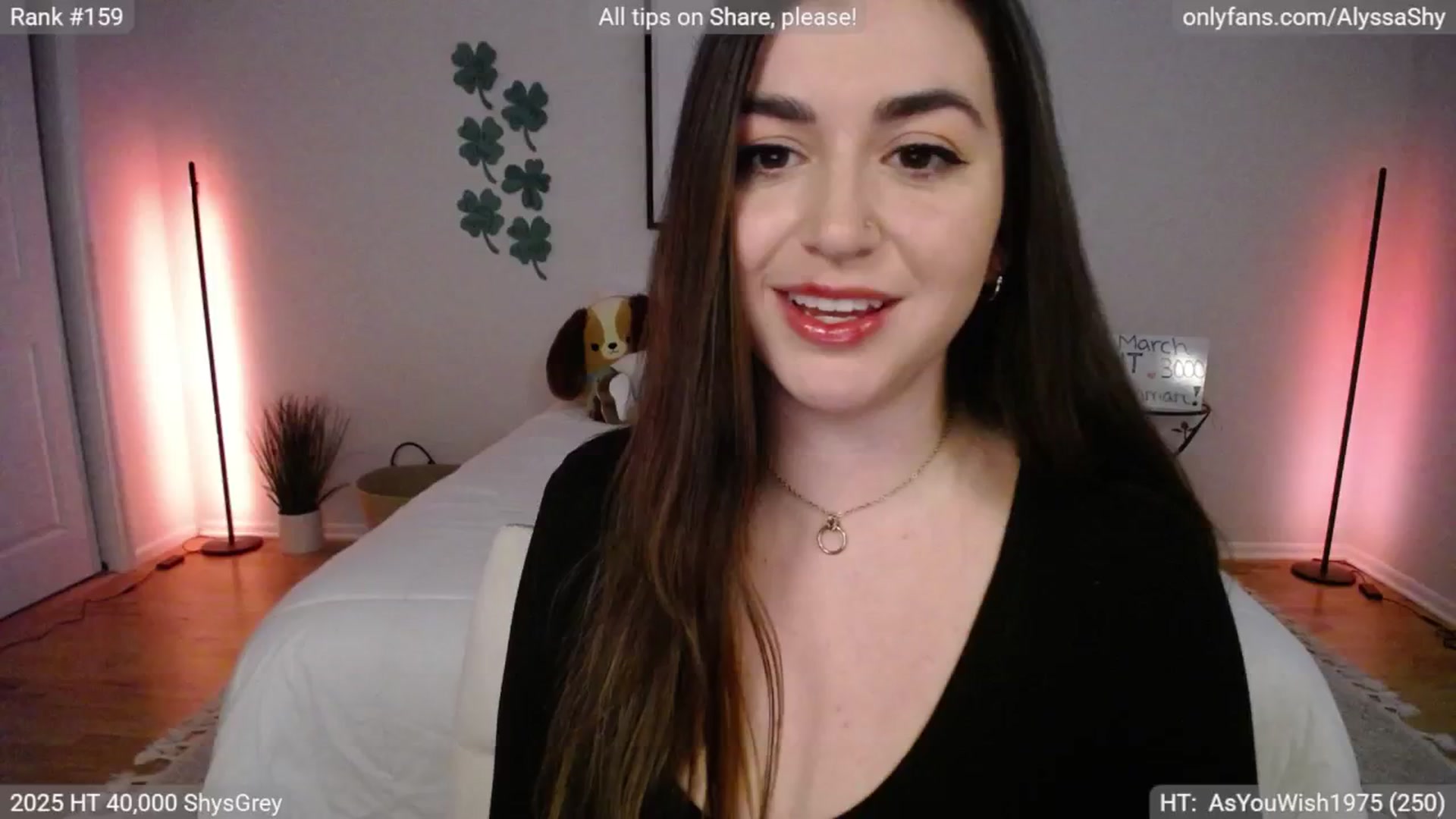 Gallery image thumbnail from AlyssaShy's myfreecams stream on, 03/03/2025, 23:37 image 5 of 20