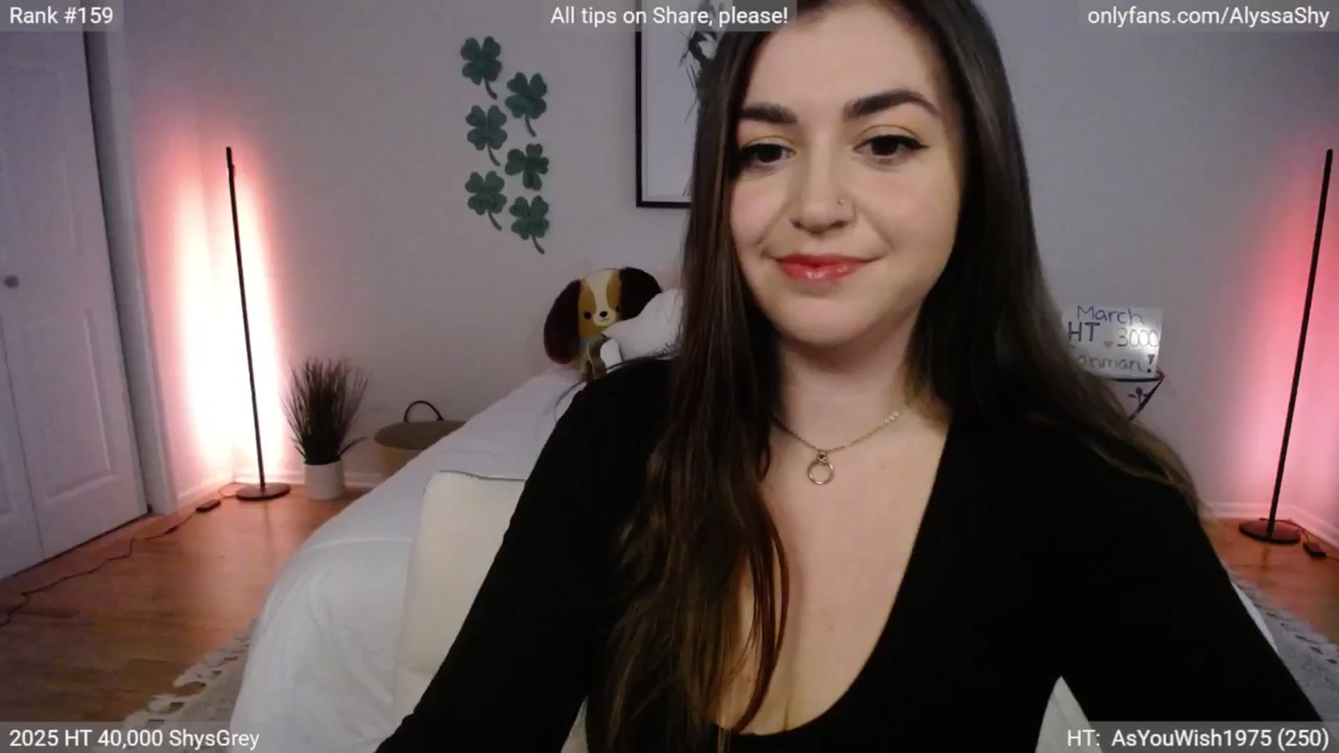 Gallery image thumbnail from AlyssaShy's myfreecams stream on, 03/03/2025, 23:37 image 2 of 20