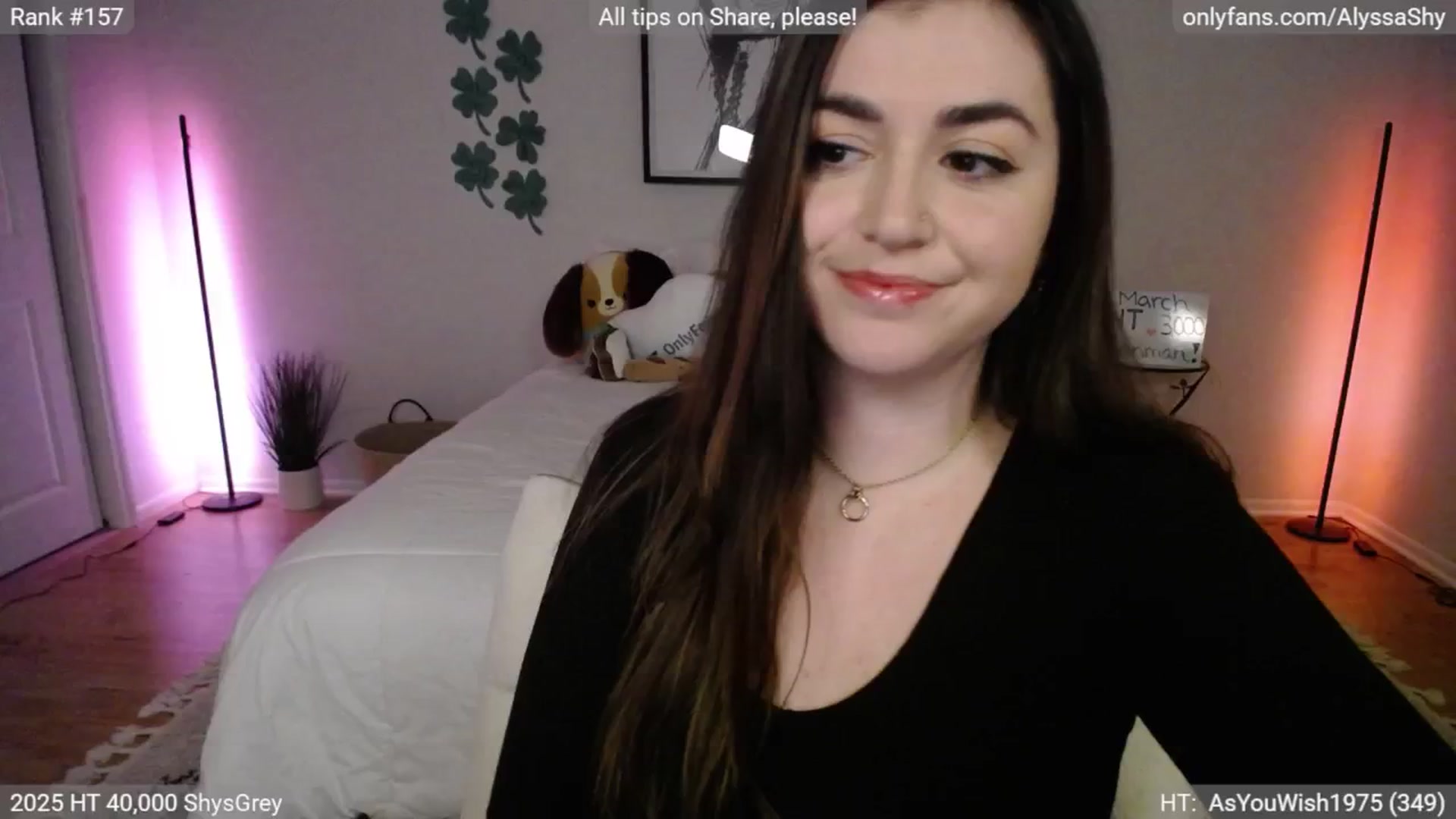Gallery image thumbnail from AlyssaShy's myfreecams stream on, 03/03/2025, 23:37 image 12 of 20