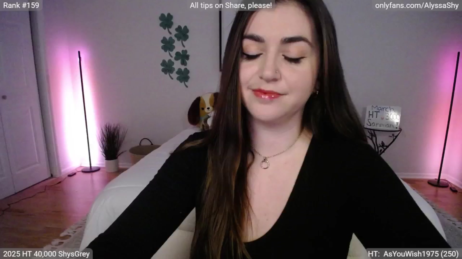 Gallery image thumbnail from AlyssaShy's myfreecams stream on, 03/03/2025, 23:37 image 4 of 20