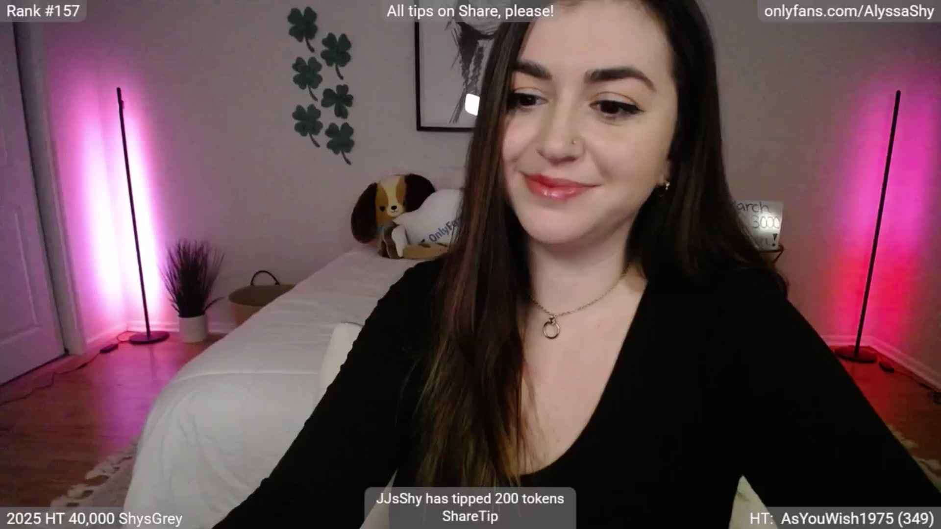 Gallery image thumbnail from AlyssaShy's myfreecams stream on, 03/03/2025, 23:37 image 19 of 20