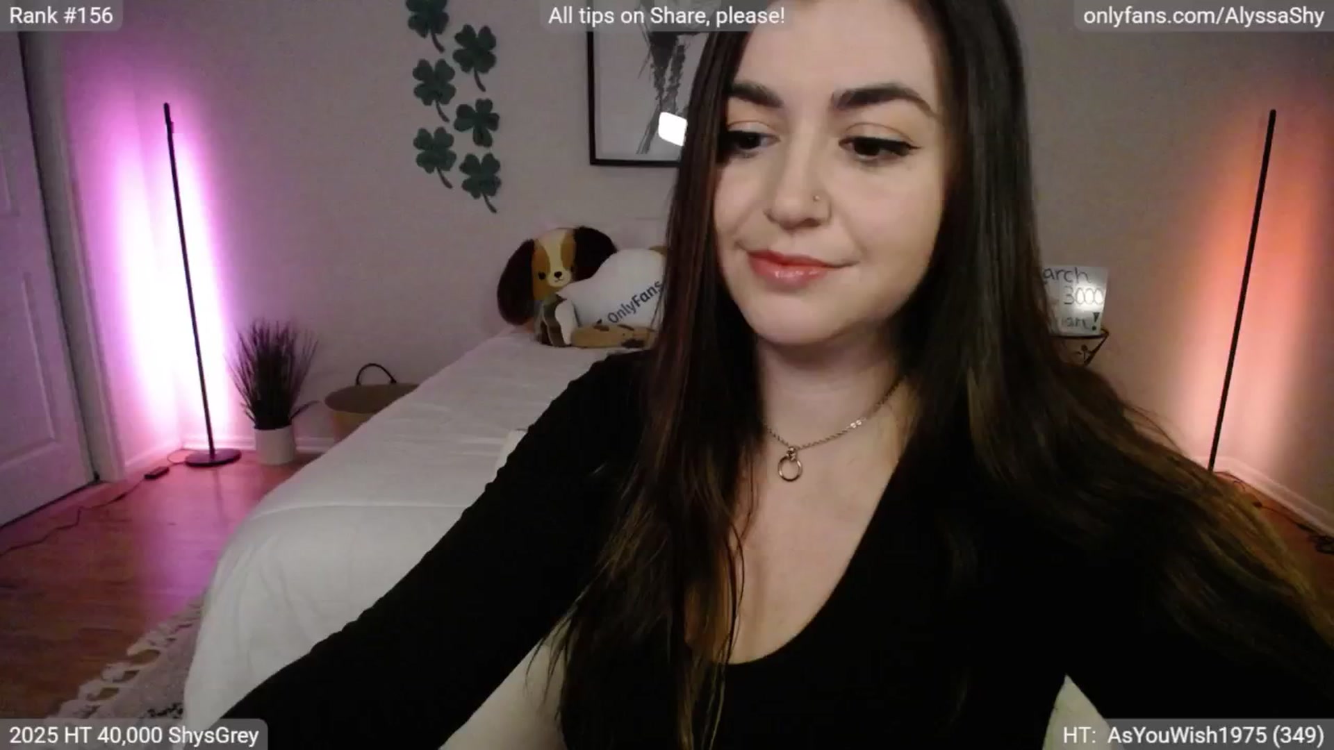 Gallery image thumbnail from AlyssaShy's myfreecams stream on, 03/03/2025, 23:37 image 15 of 20