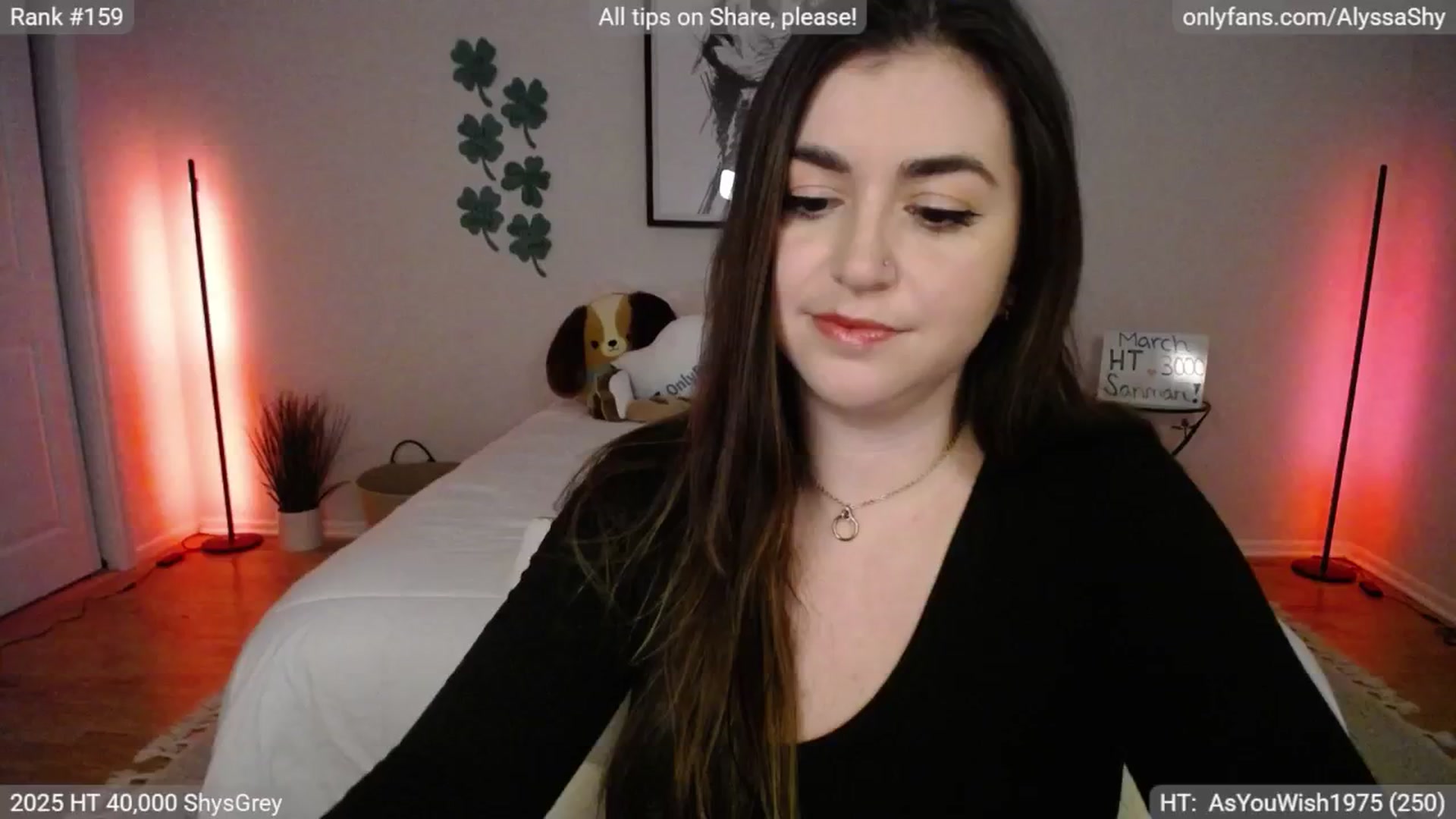 Gallery image thumbnail from AlyssaShy's myfreecams stream on, 03/03/2025, 23:37 image 8 of 20