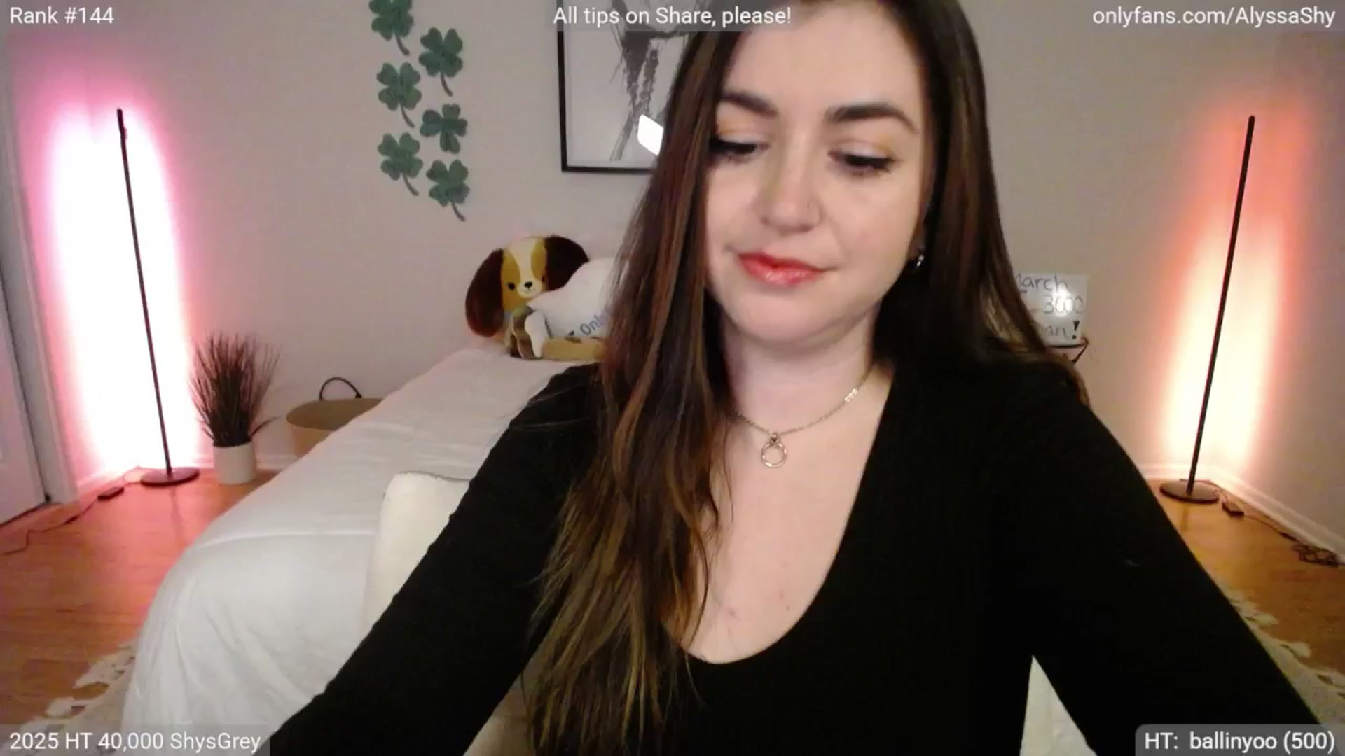 Gallery image thumbnail from AlyssaShy's myfreecams stream on, 03/04/2025, 03:23 image 4 of 20
