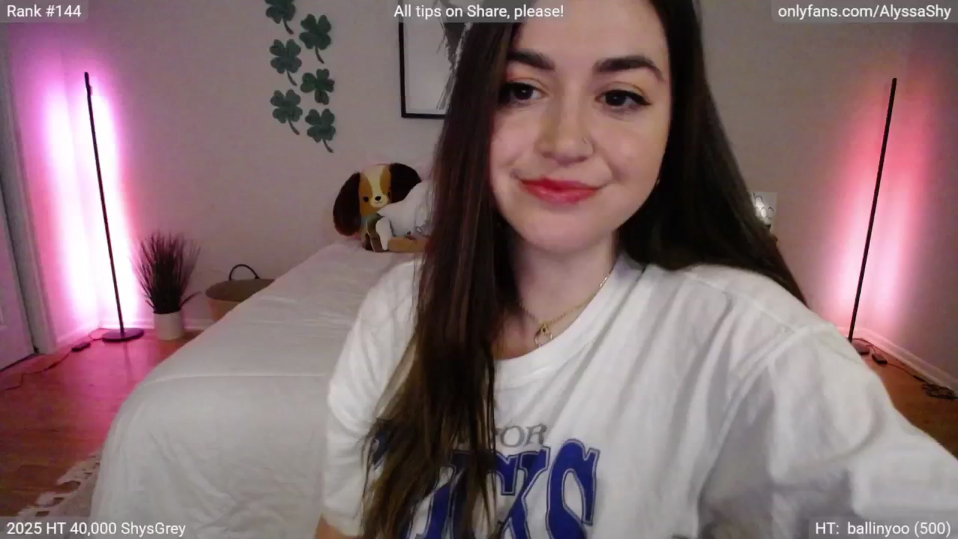 Gallery image thumbnail from AlyssaShy's myfreecams stream on, 03/04/2025, 03:23 image 17 of 20