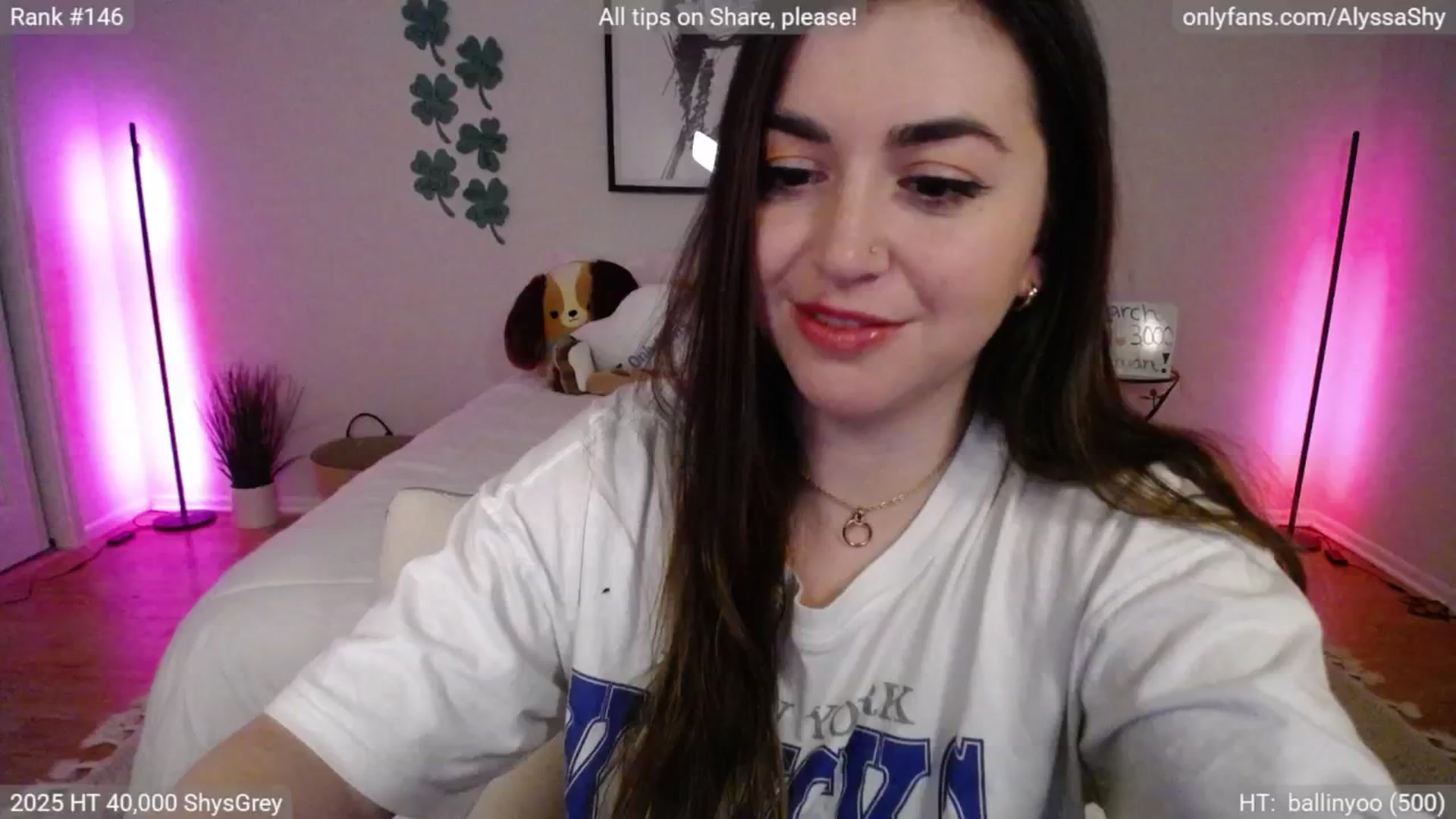 Gallery image thumbnail from AlyssaShy's myfreecams stream on, 03/04/2025, 03:23 image 13 of 20