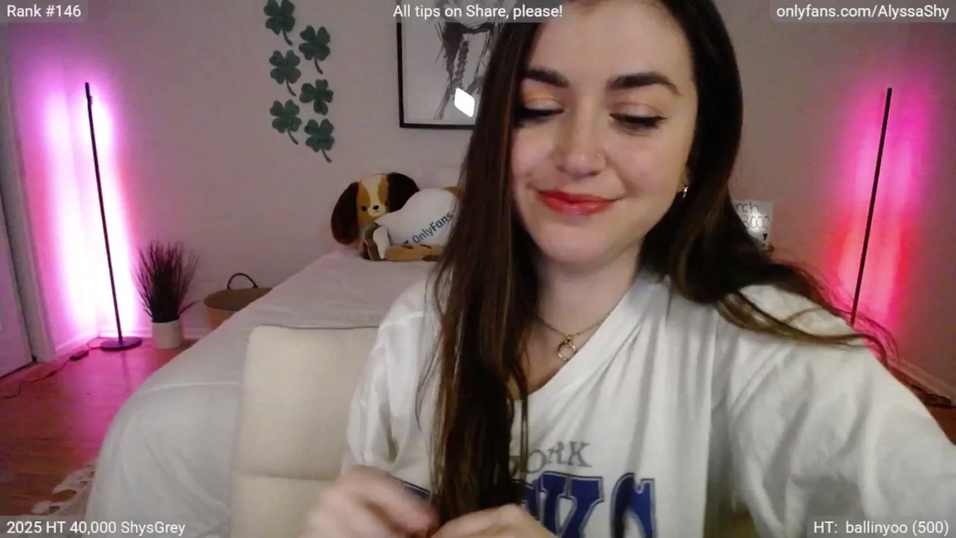 Gallery image thumbnail from AlyssaShy's myfreecams stream on, 03/04/2025, 03:23 image 16 of 20