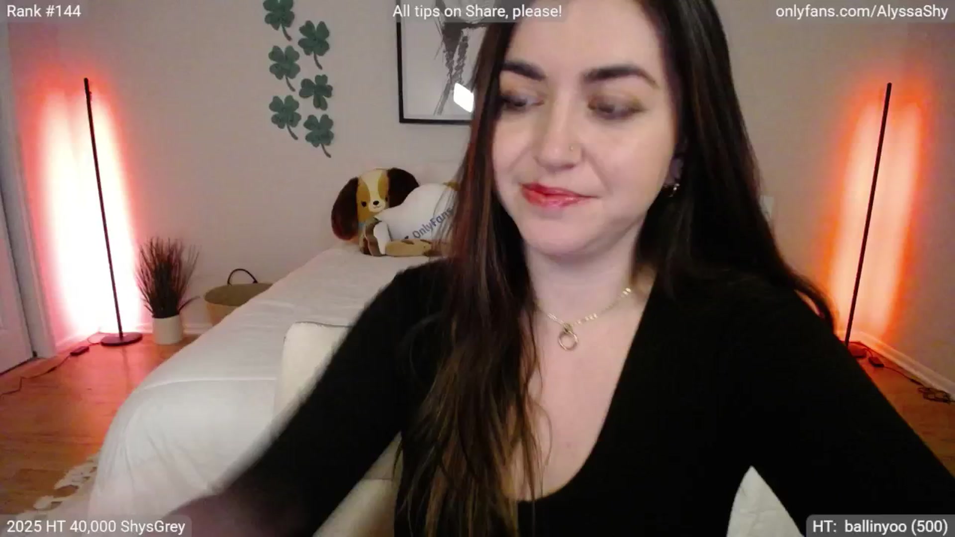 Gallery image thumbnail from AlyssaShy's myfreecams stream on, 03/04/2025, 03:23 image 3 of 20