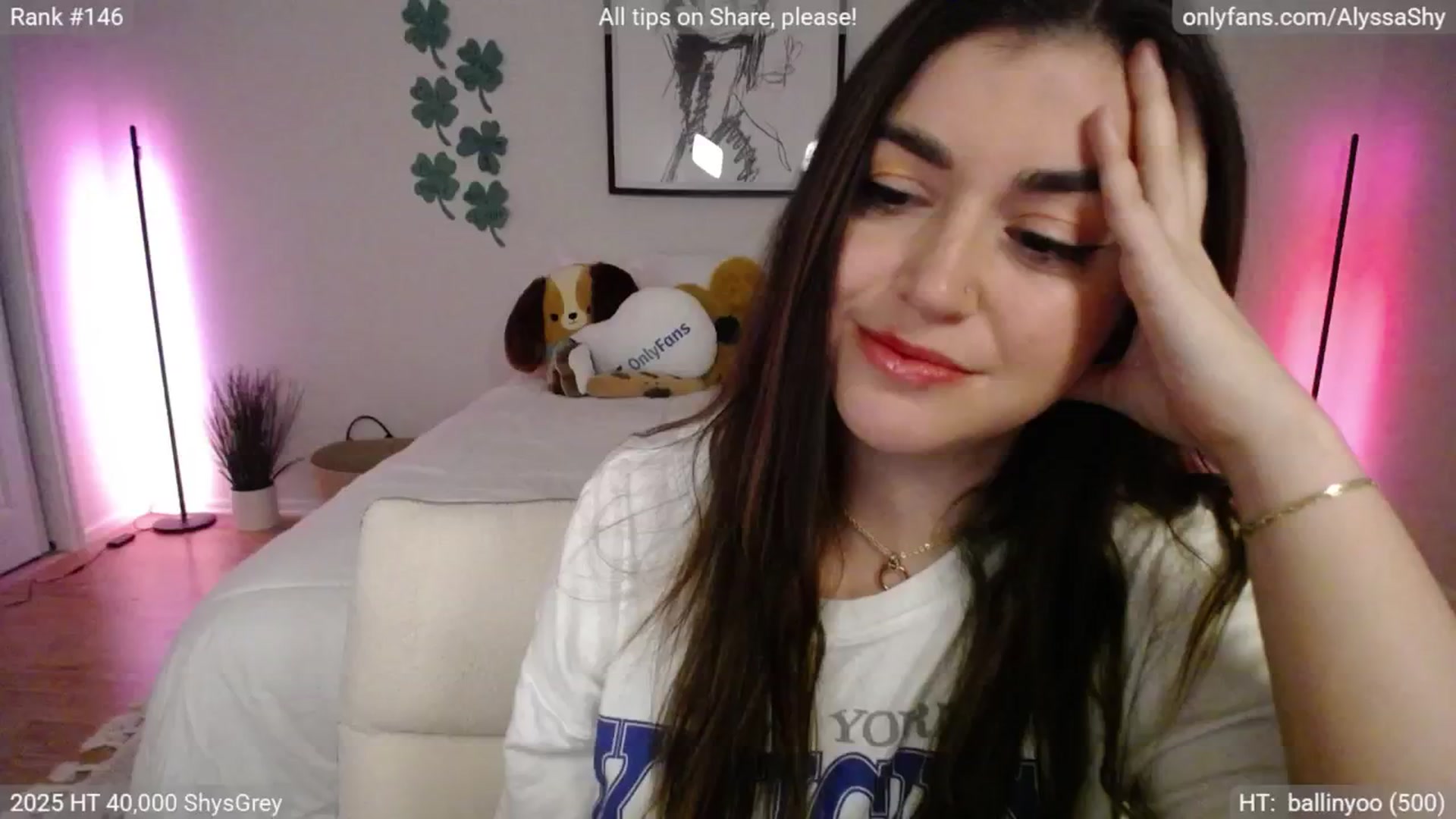 Gallery image thumbnail from AlyssaShy's myfreecams stream on, 03/04/2025, 03:23 image 15 of 20