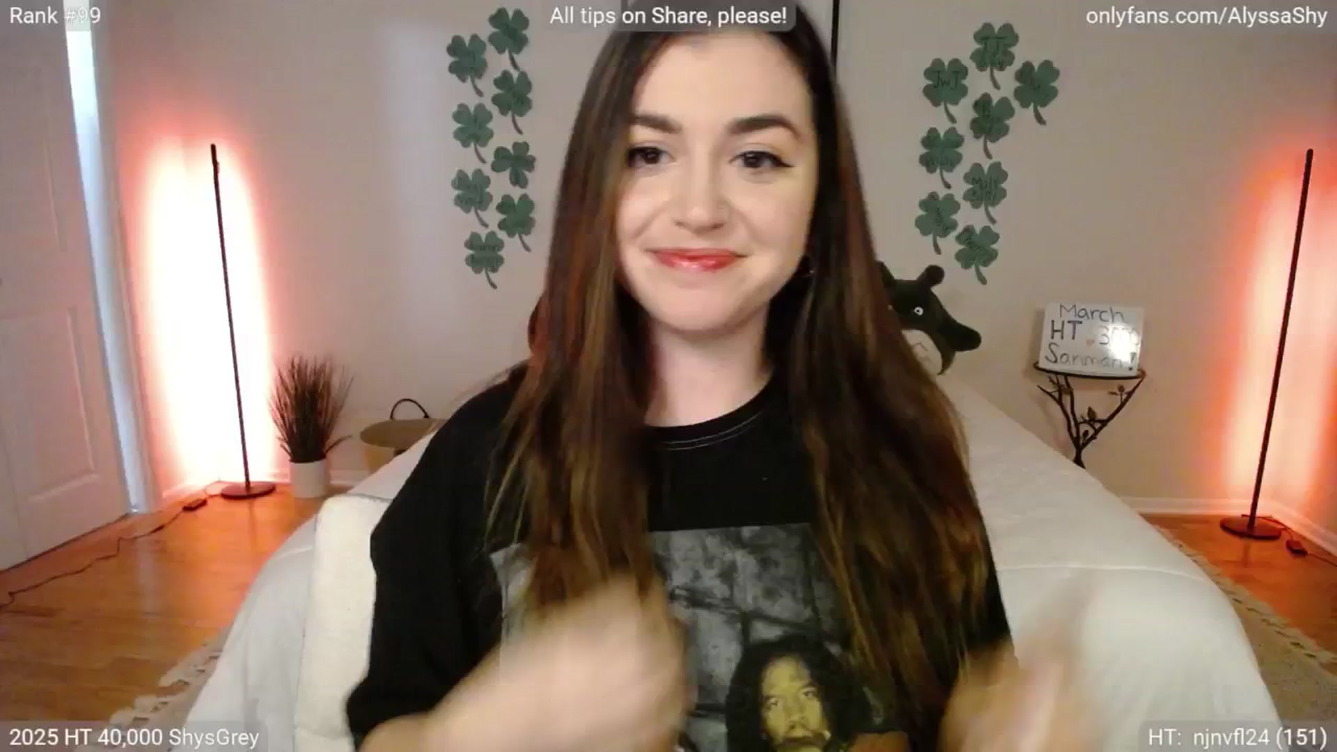 Gallery image thumbnail from AlyssaShy's myfreecams stream on, 03/05/2025, 23:19 image 16 of 20