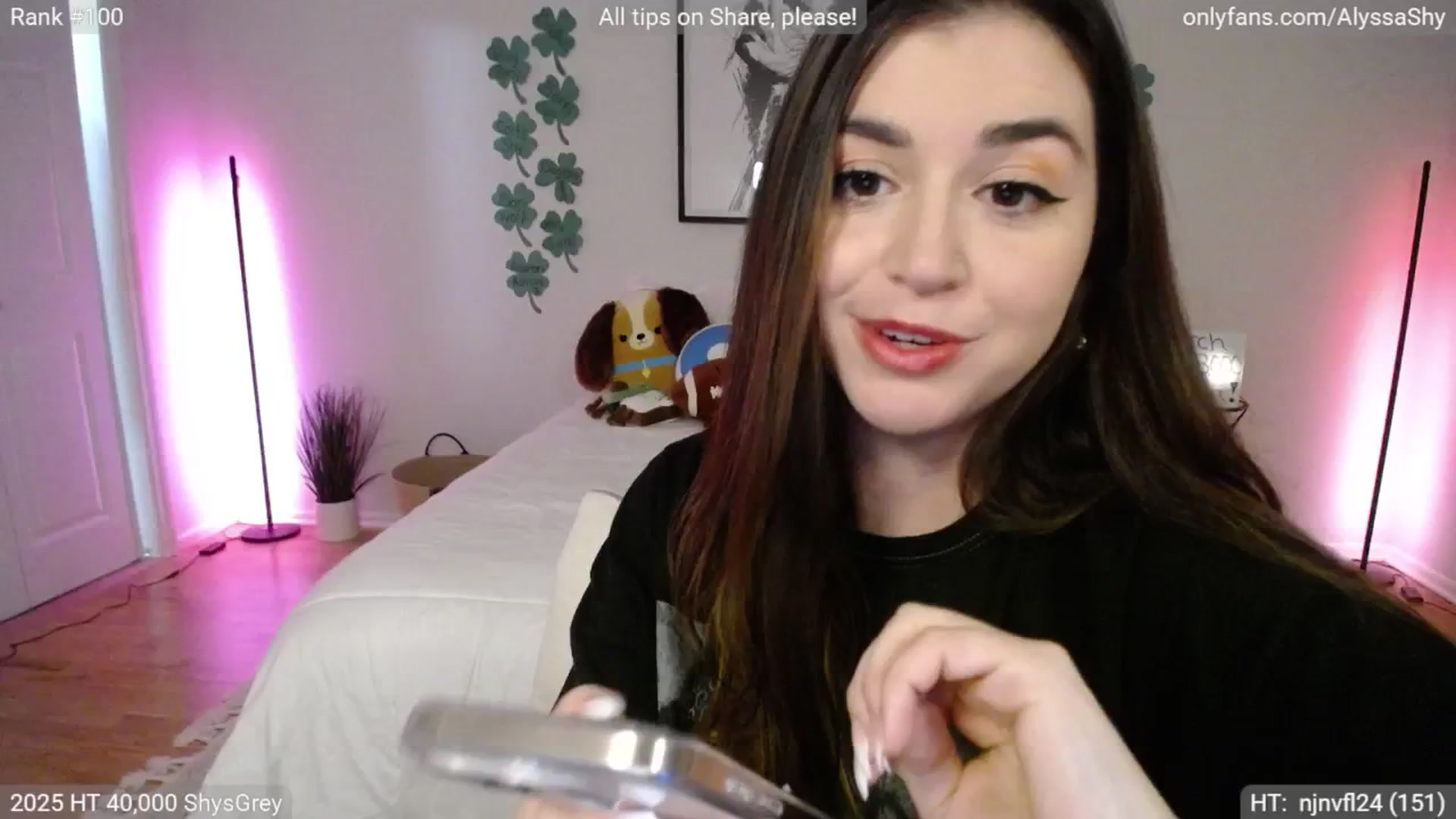 Gallery image thumbnail from AlyssaShy's myfreecams stream on, 03/05/2025, 23:19 image 14 of 20