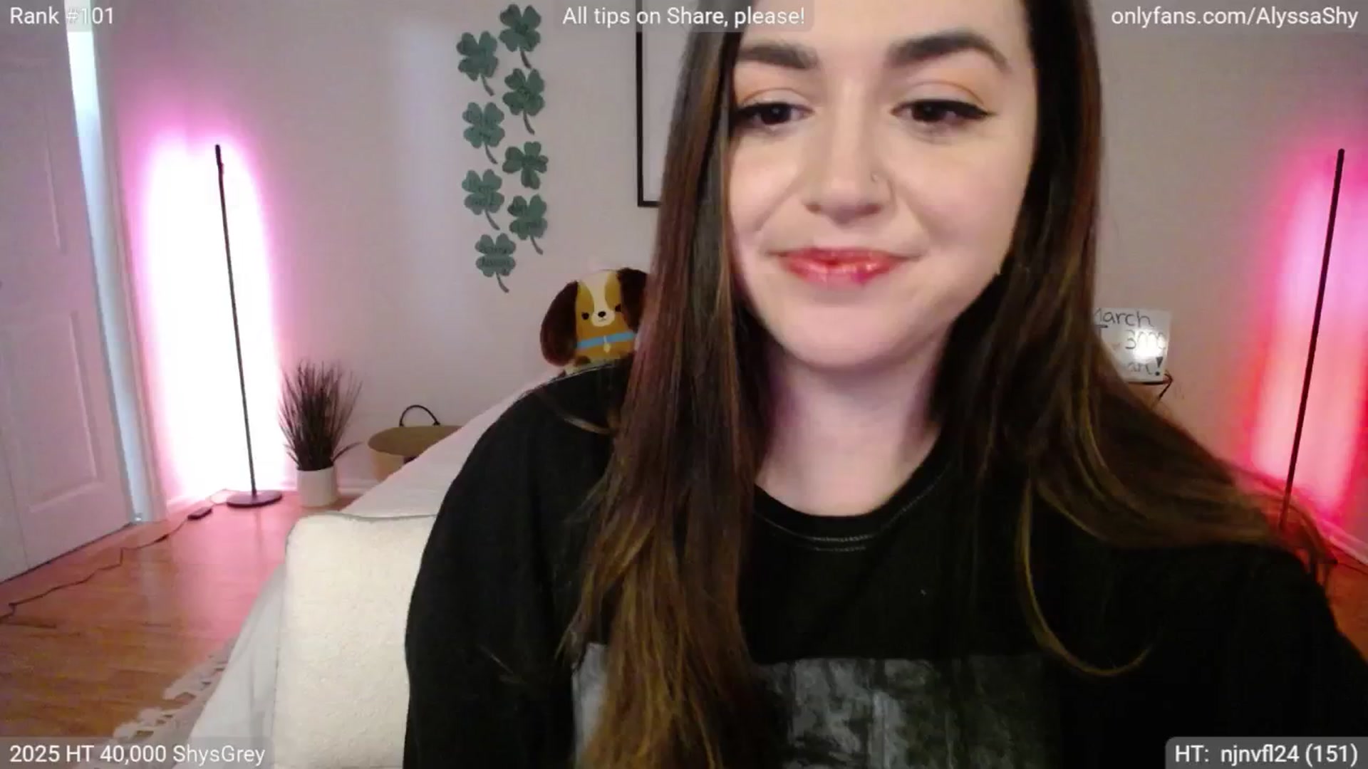Gallery image thumbnail from AlyssaShy's myfreecams stream on, 03/05/2025, 23:19 image 12 of 20