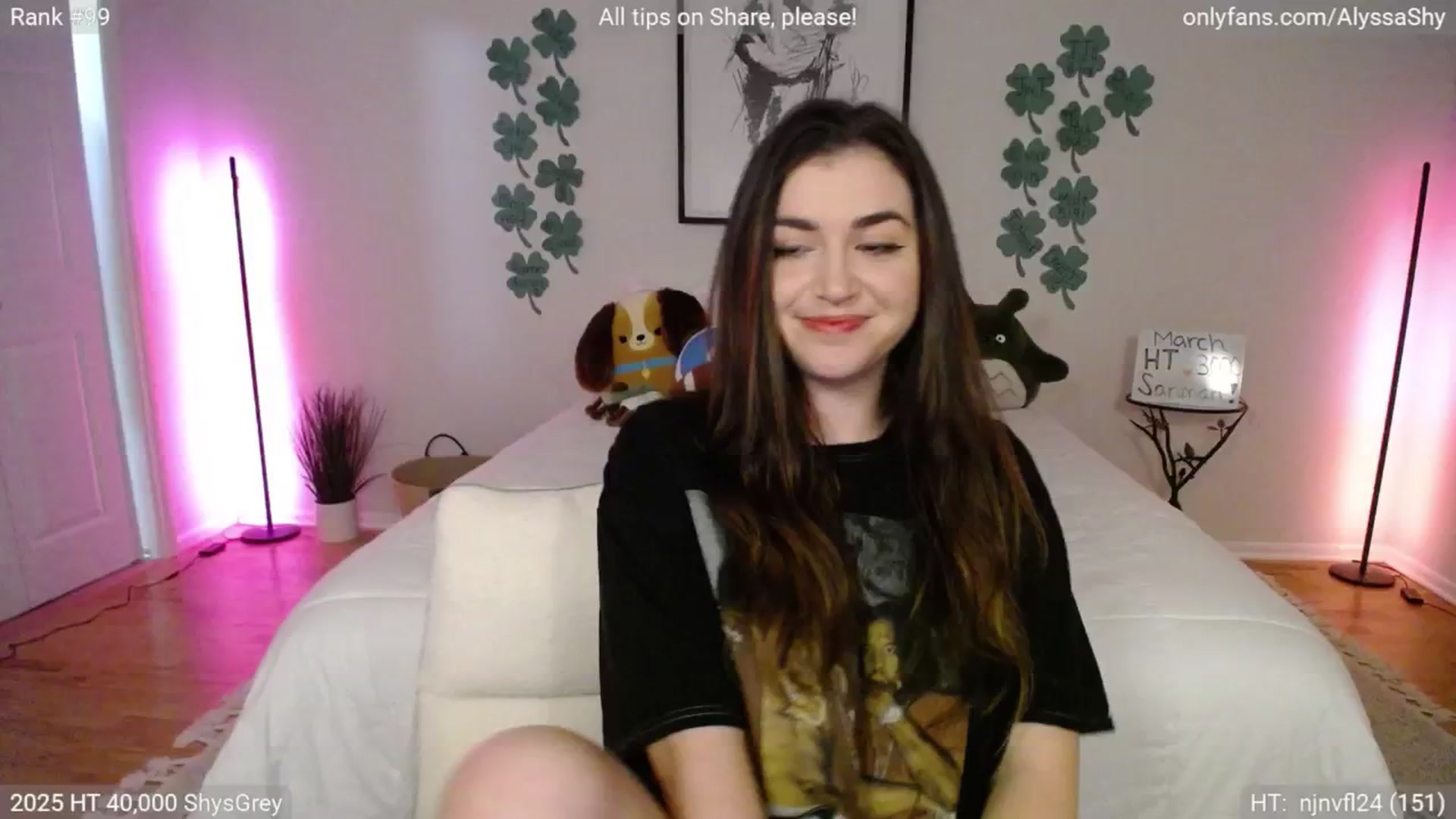 Gallery image thumbnail from AlyssaShy's myfreecams stream on, 03/05/2025, 23:19 image 20 of 20