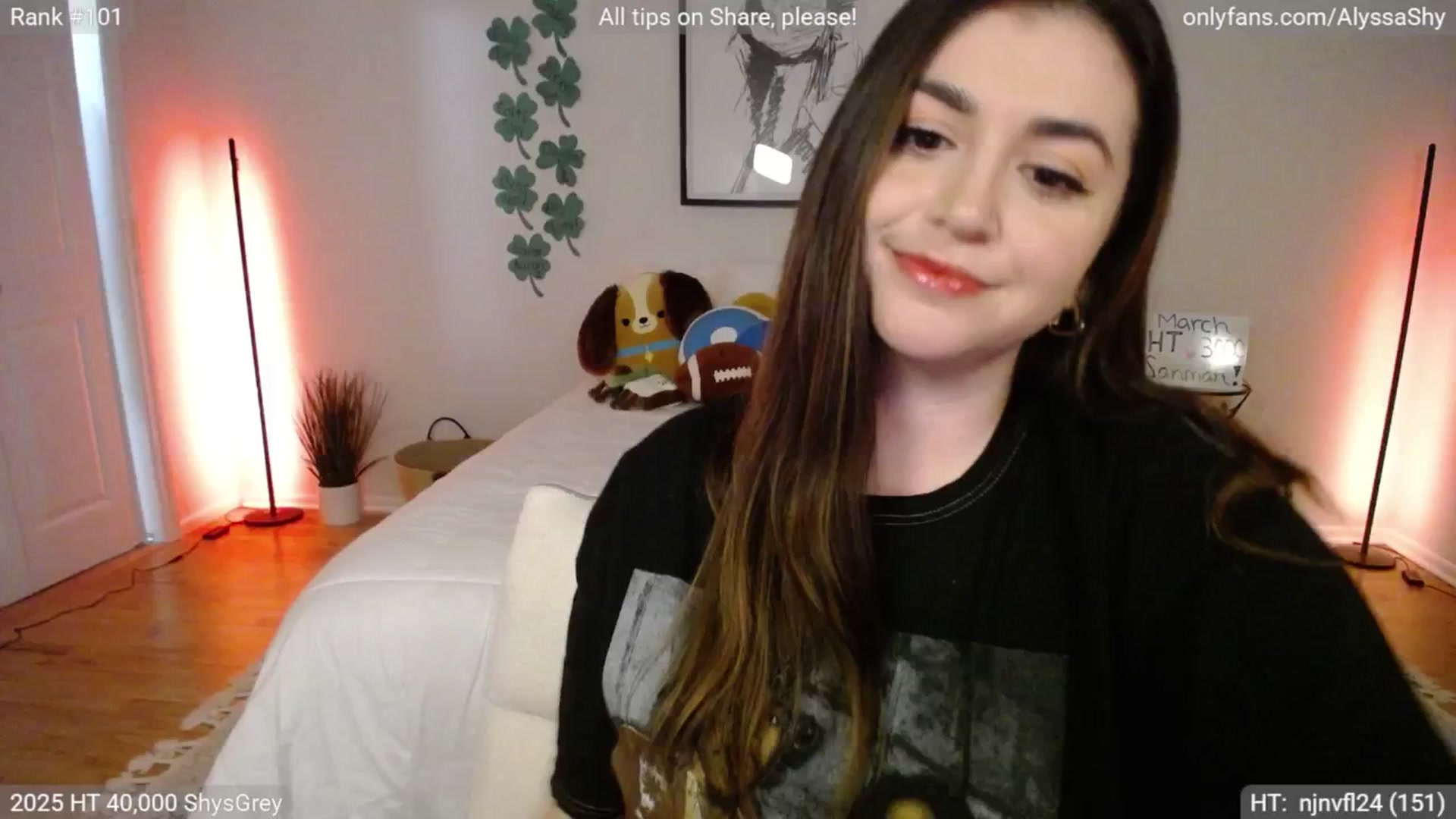 Gallery image thumbnail from AlyssaShy's myfreecams stream on, 03/05/2025, 23:19 image 5 of 20