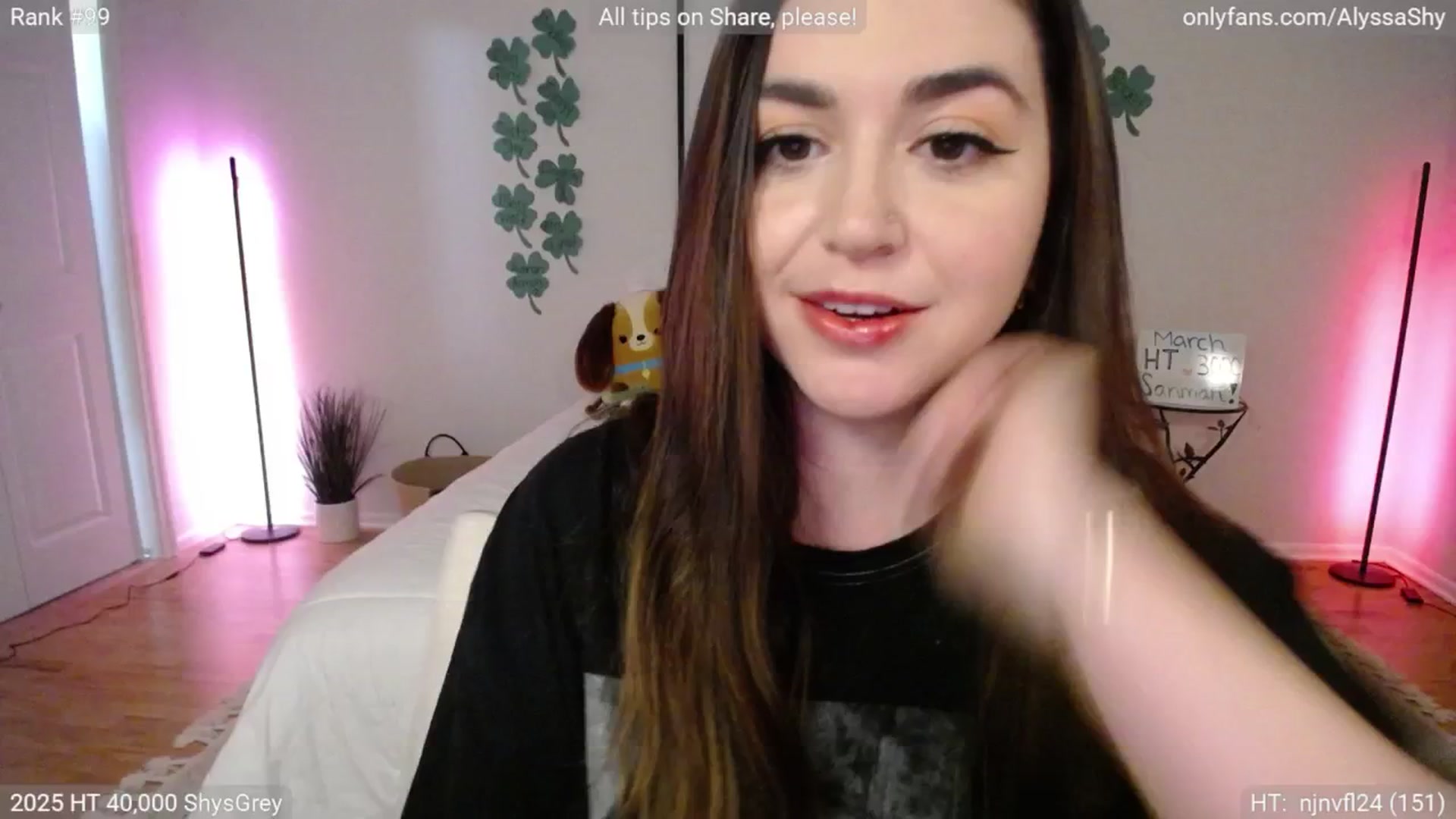 Gallery image thumbnail from AlyssaShy's myfreecams stream on, 03/05/2025, 23:19 image 18 of 20
