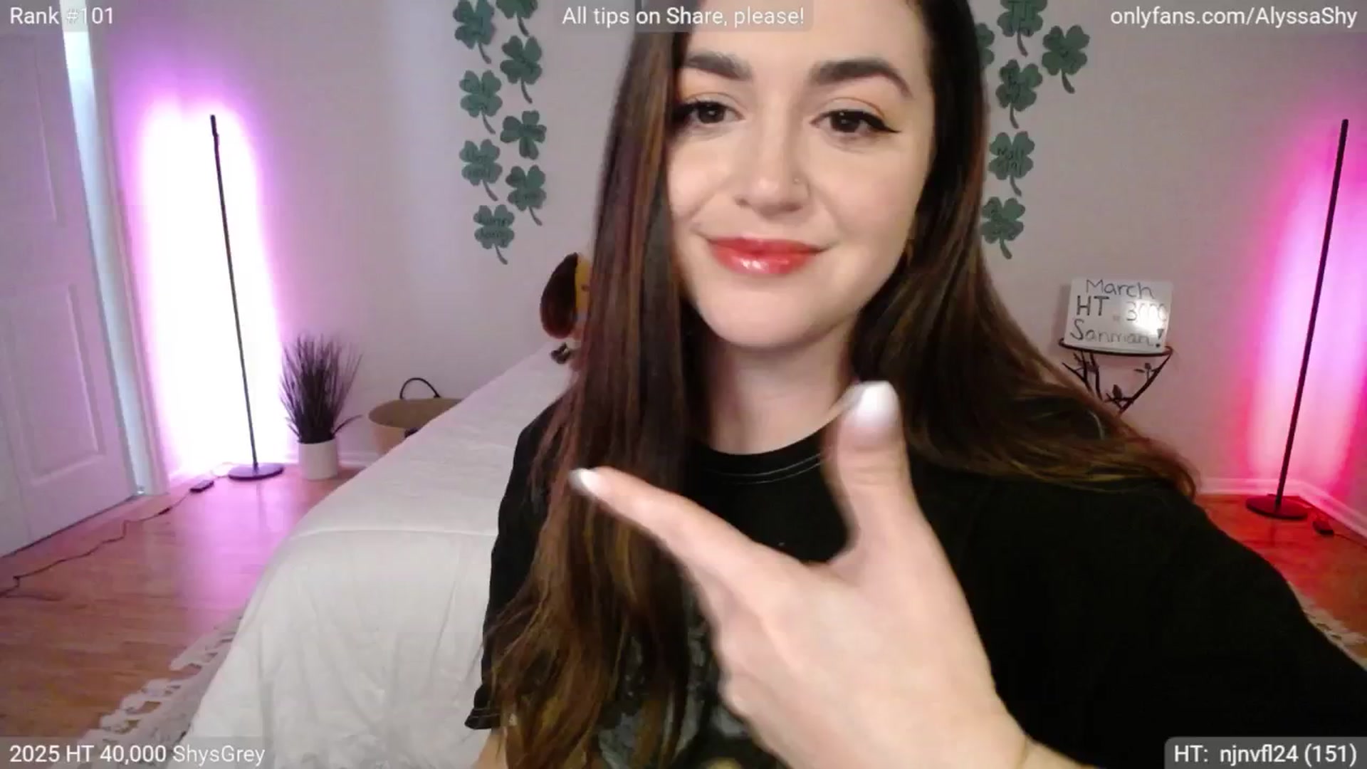 Gallery image thumbnail from AlyssaShy's myfreecams stream on, 03/05/2025, 23:19 image 2 of 20