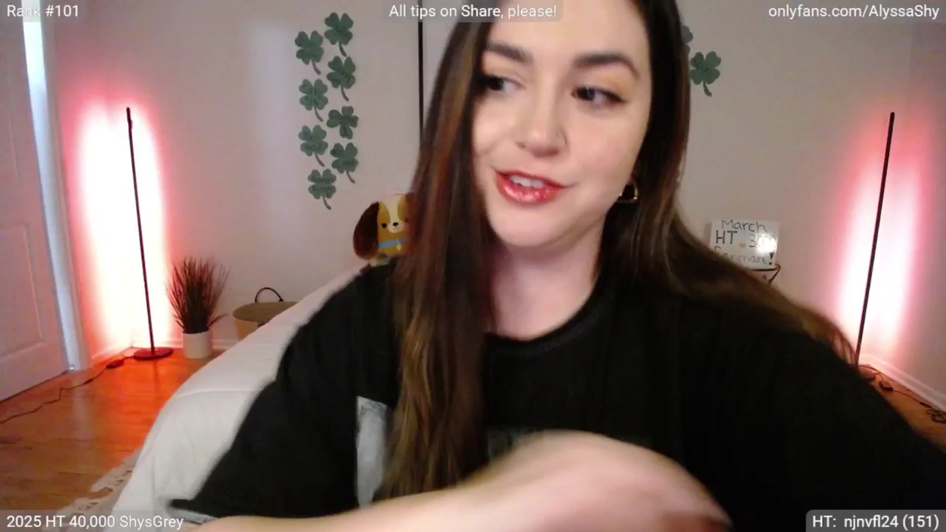 Gallery image thumbnail from AlyssaShy's myfreecams stream on, 03/06/2025, 01:36 image 1 of 20