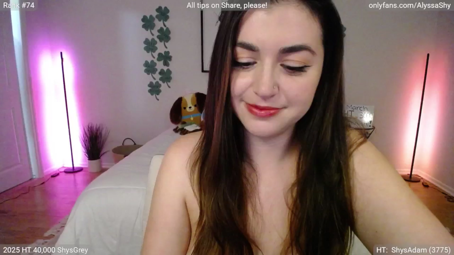 Gallery image thumbnail from AlyssaShy's myfreecams stream on, 03/06/2025, 01:36 image 14 of 20