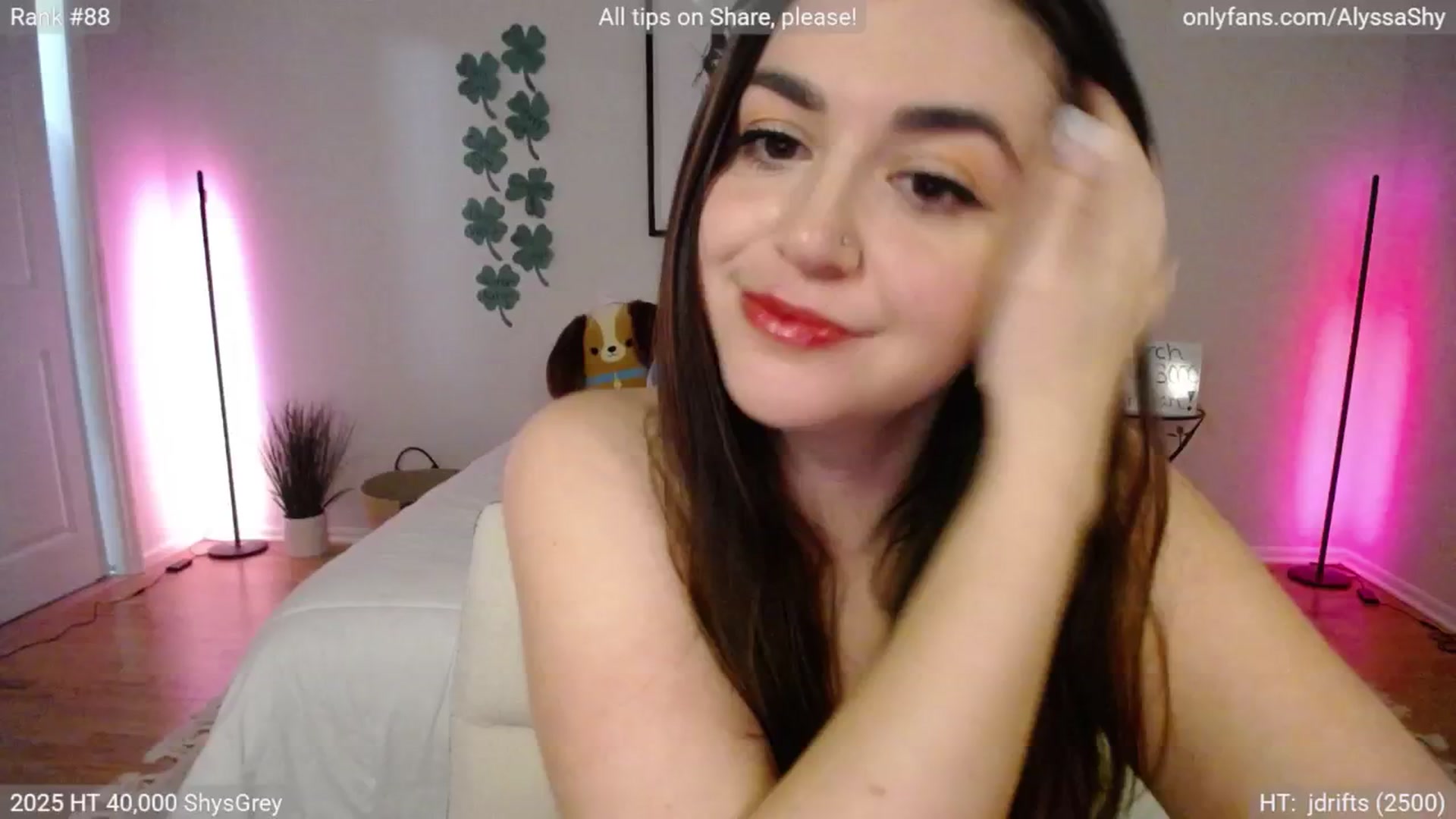 Gallery image thumbnail from AlyssaShy's myfreecams stream on, 03/06/2025, 01:36 image 7 of 20