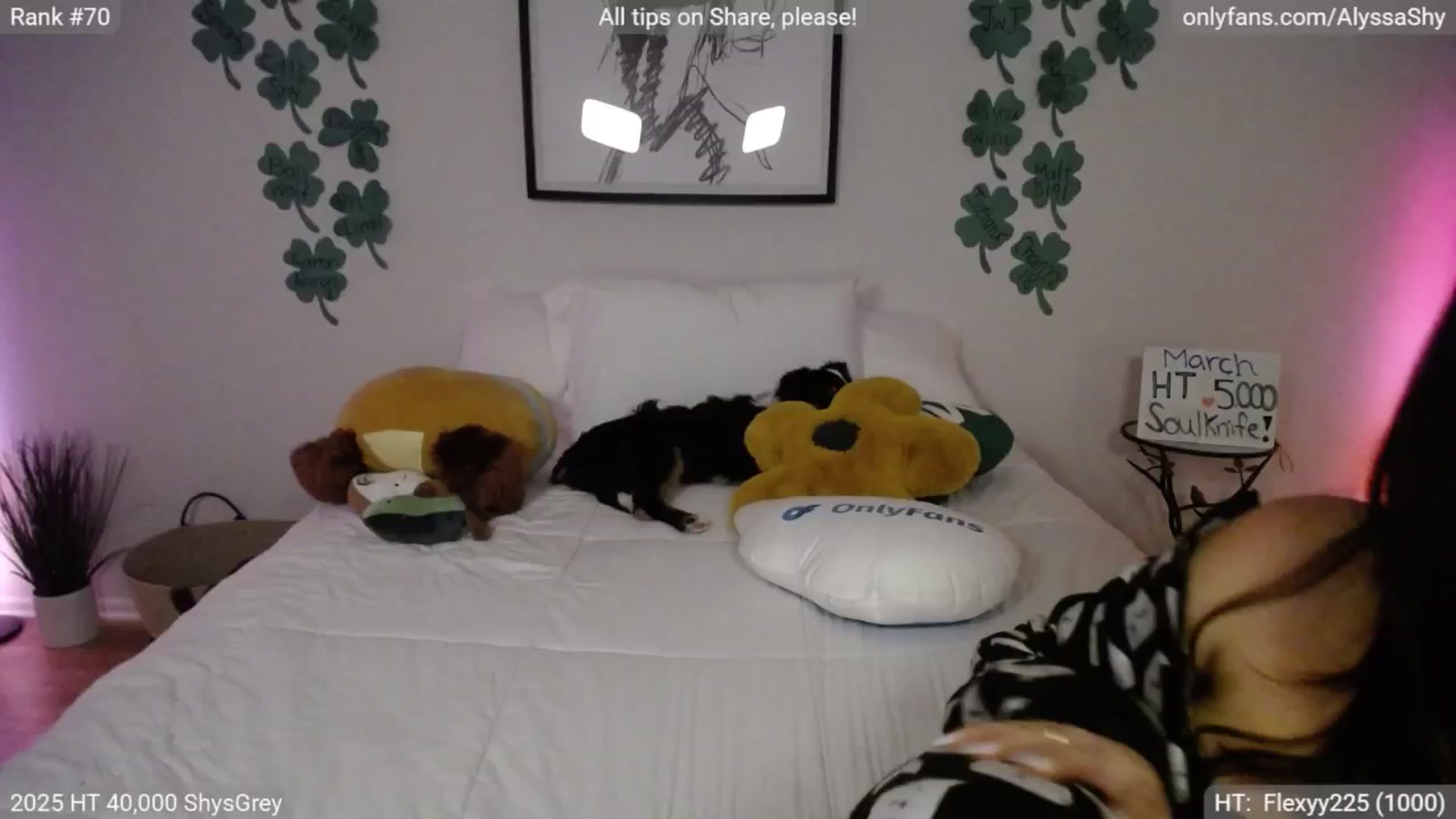 Gallery image thumbnail from AlyssaShy's myfreecams stream on, 03/08/2025, 05:31 image 6 of 20