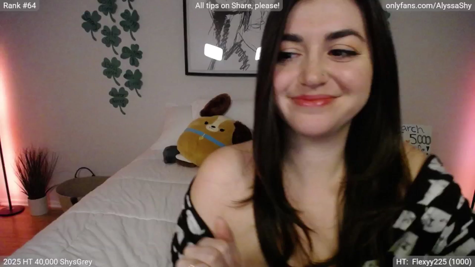 Gallery image thumbnail from AlyssaShy's myfreecams stream on, 03/08/2025, 05:31 image 20 of 20