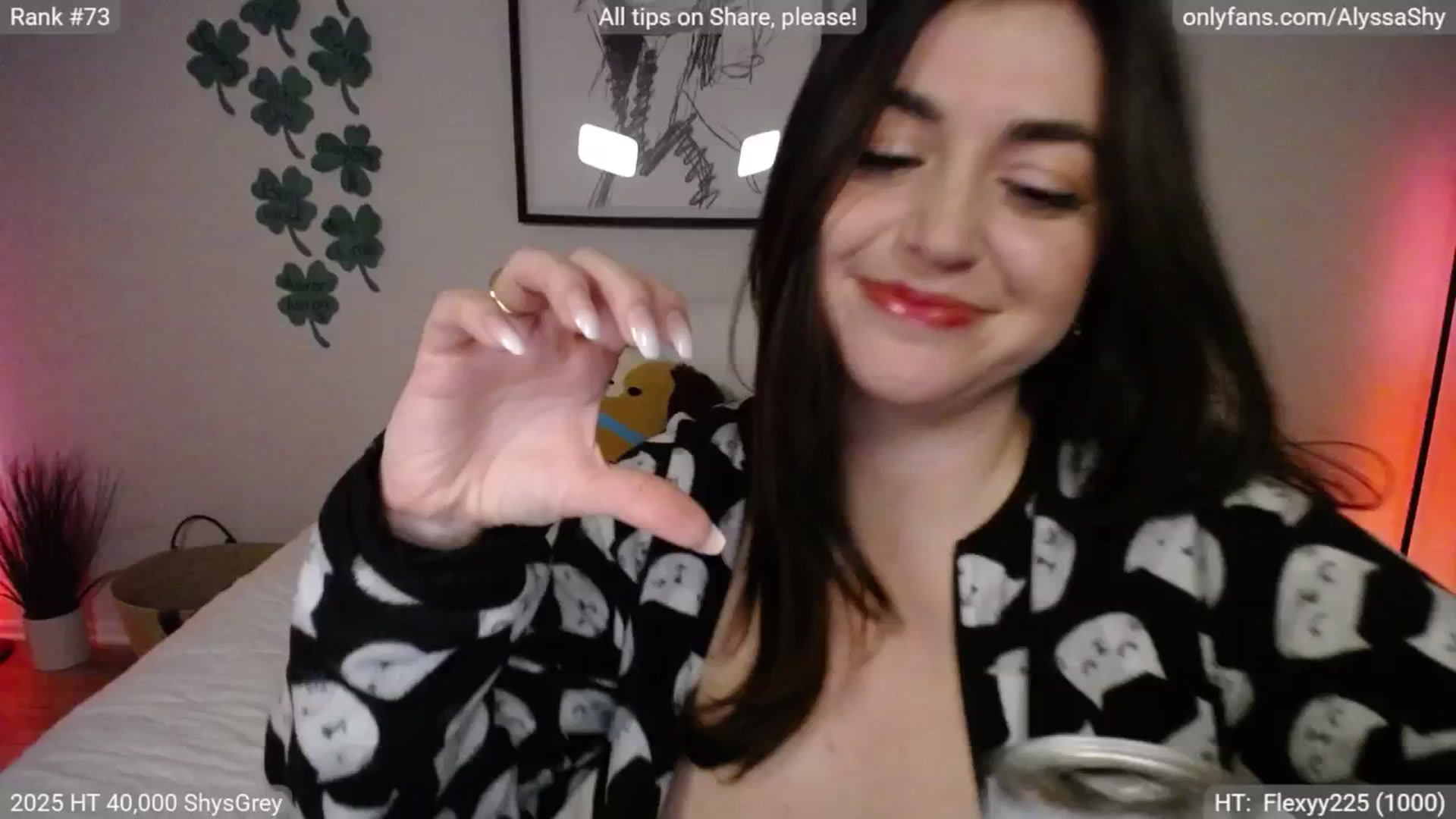 Gallery image thumbnail from AlyssaShy's myfreecams stream on, 03/08/2025, 05:31 image 8 of 20