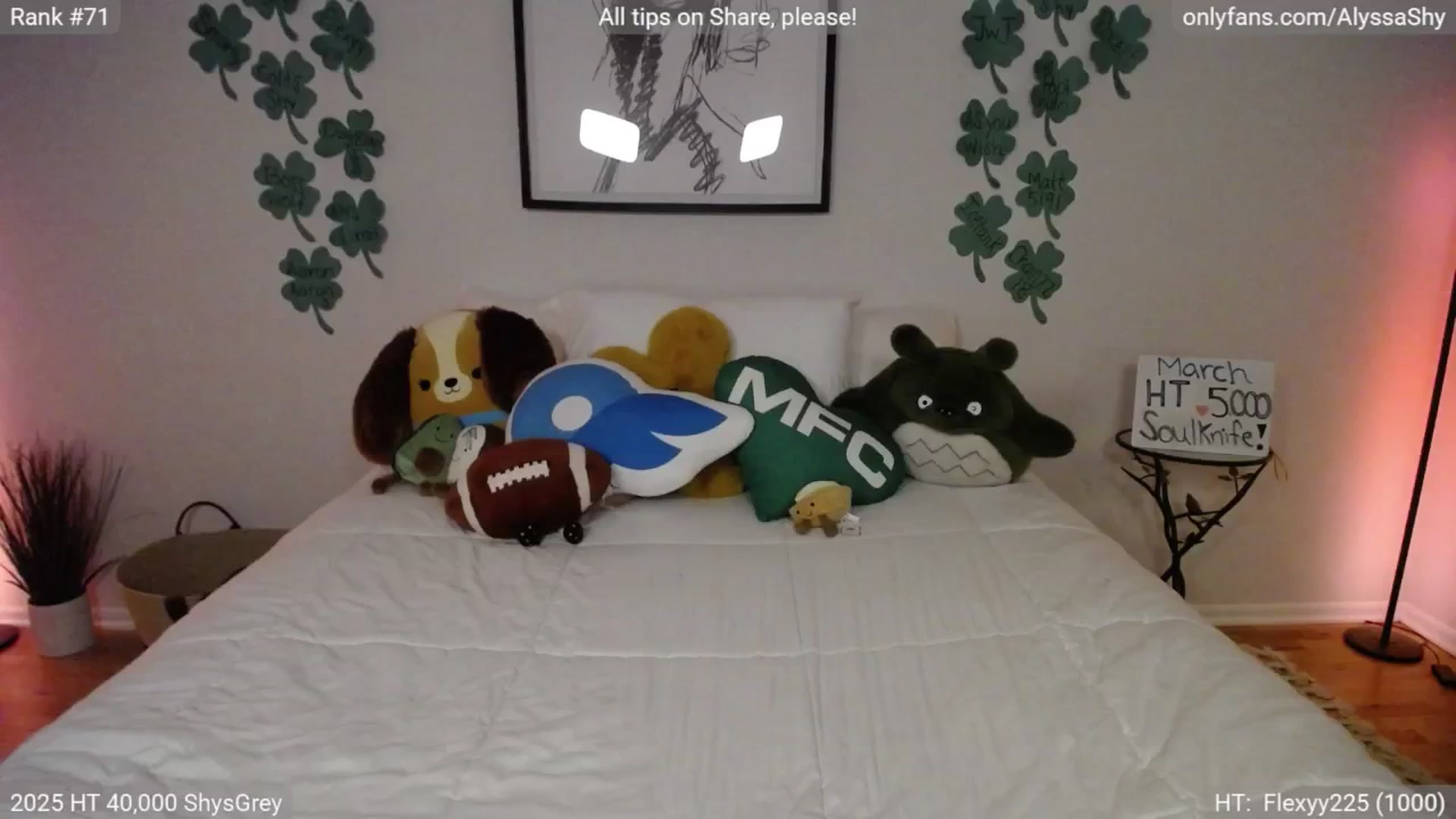 Gallery image thumbnail from AlyssaShy's myfreecams stream on, 03/08/2025, 05:31 image 3 of 20
