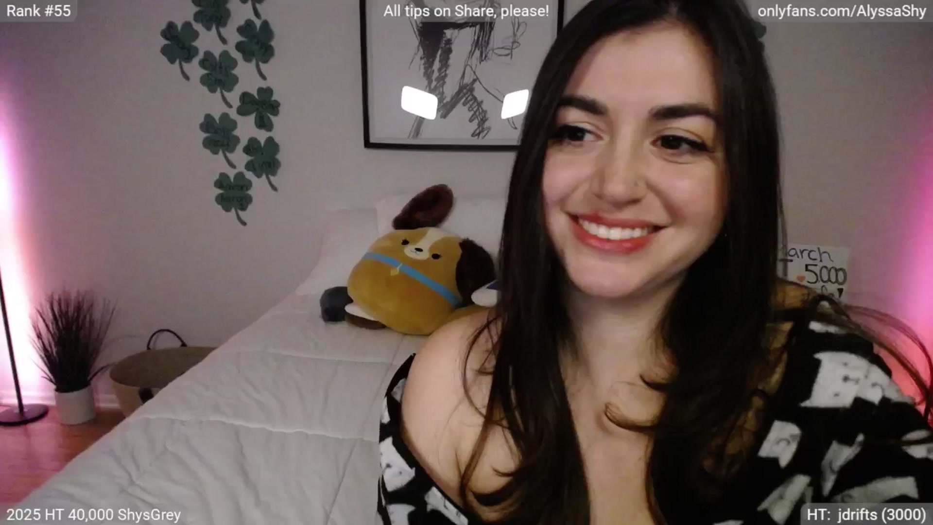 Gallery image thumbnail from AlyssaShy's myfreecams stream on, 03/08/2025, 05:57 image 10 of 20