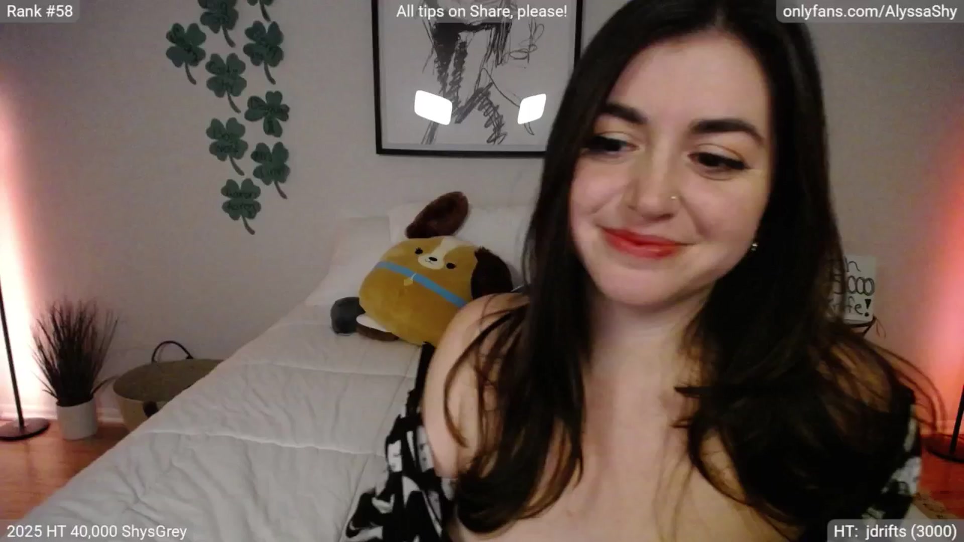 Gallery image thumbnail from AlyssaShy's myfreecams stream on, 03/08/2025, 05:57 image 5 of 20