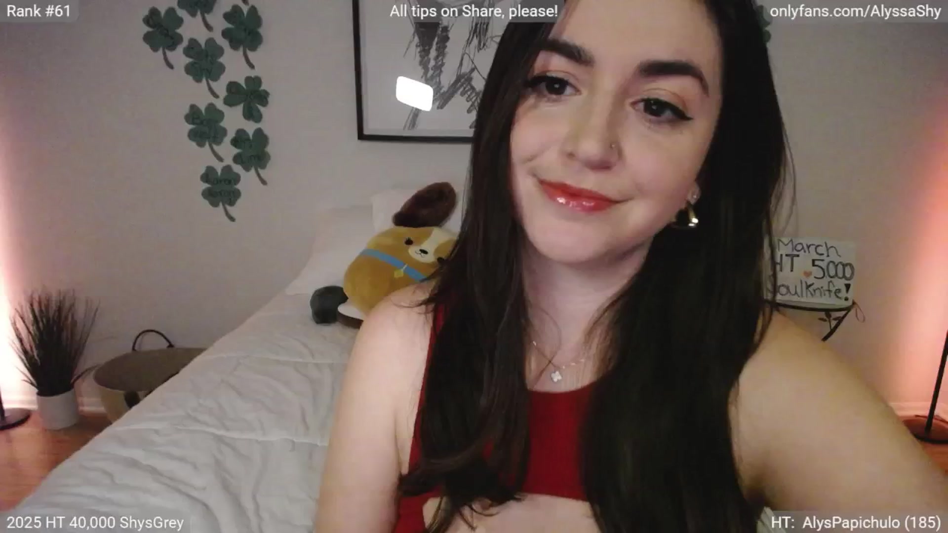 Gallery image thumbnail from AlyssaShy's myfreecams stream on, 03/09/2025, 24:49 image 19 of 20
