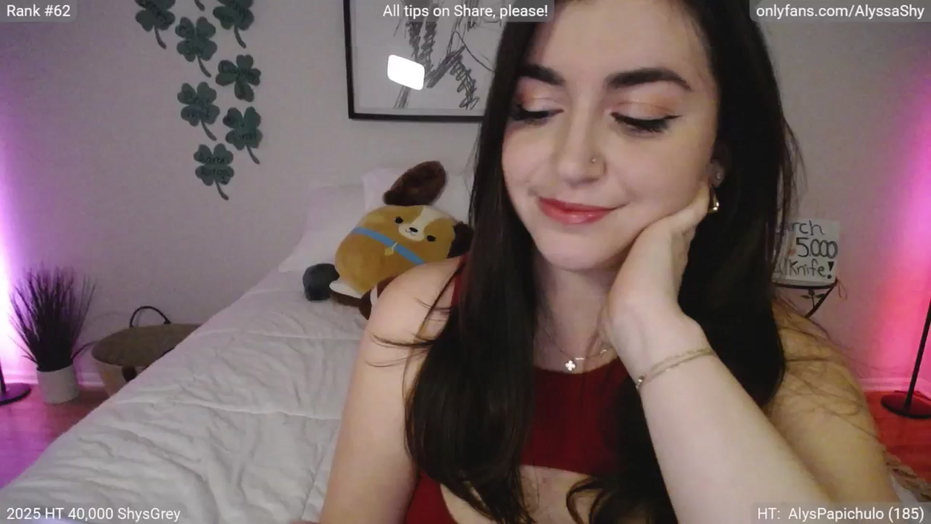 Gallery image thumbnail from AlyssaShy's myfreecams stream on, 03/09/2025, 24:49 image 17 of 20