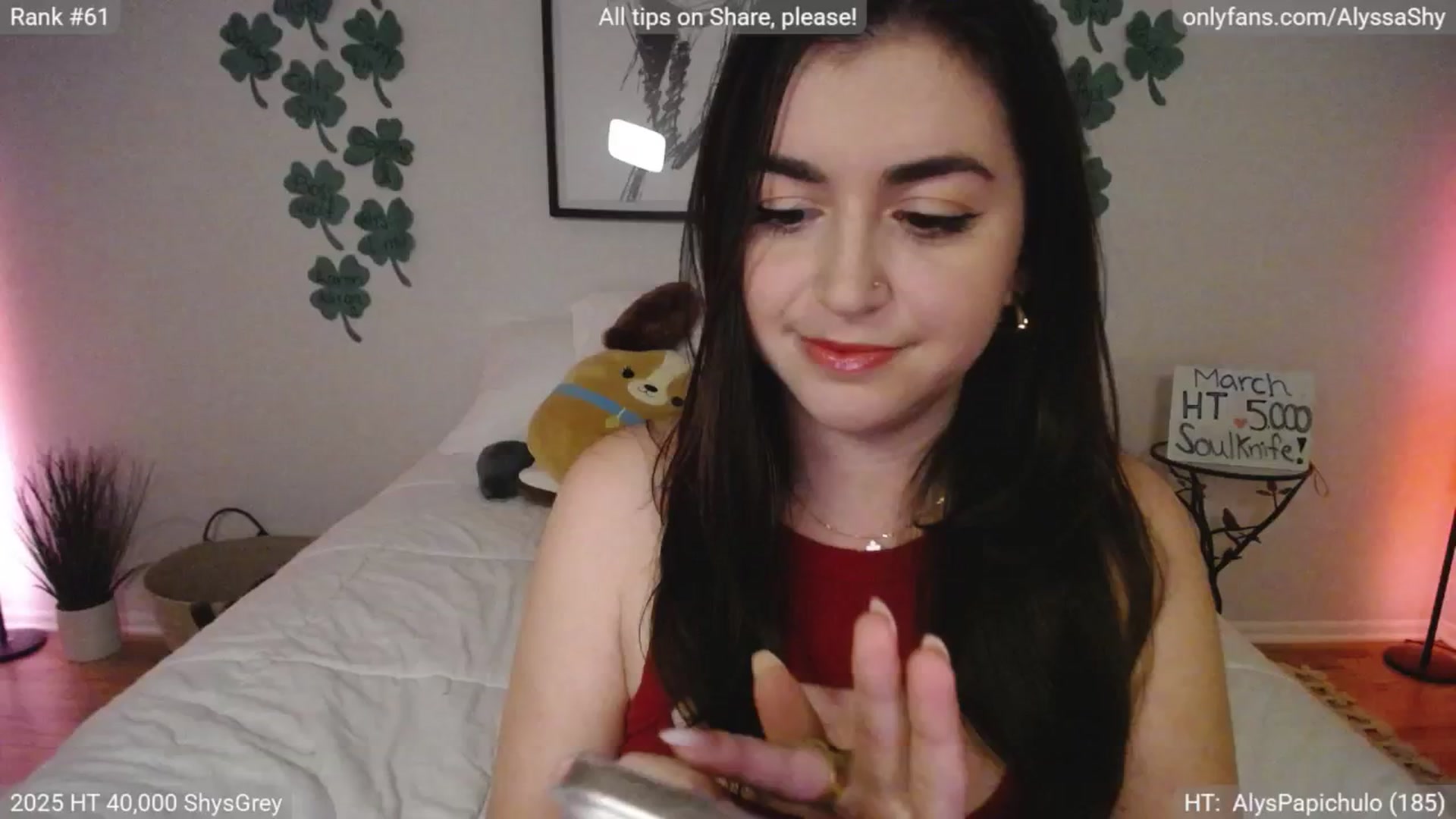 Gallery image thumbnail from AlyssaShy's myfreecams stream on, 03/09/2025, 24:49 image 20 of 20