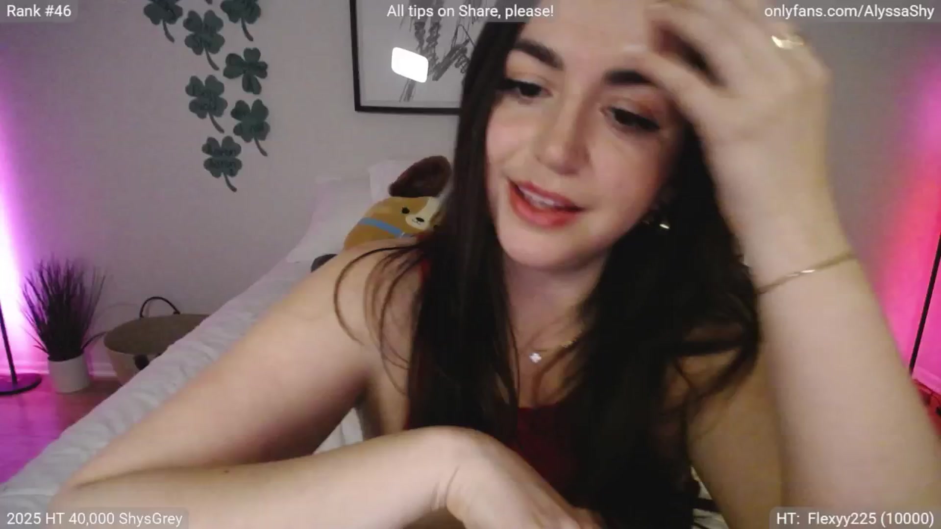 Gallery image thumbnail from AlyssaShy's myfreecams stream on, 03/09/2025, 04:26 image 20 of 20