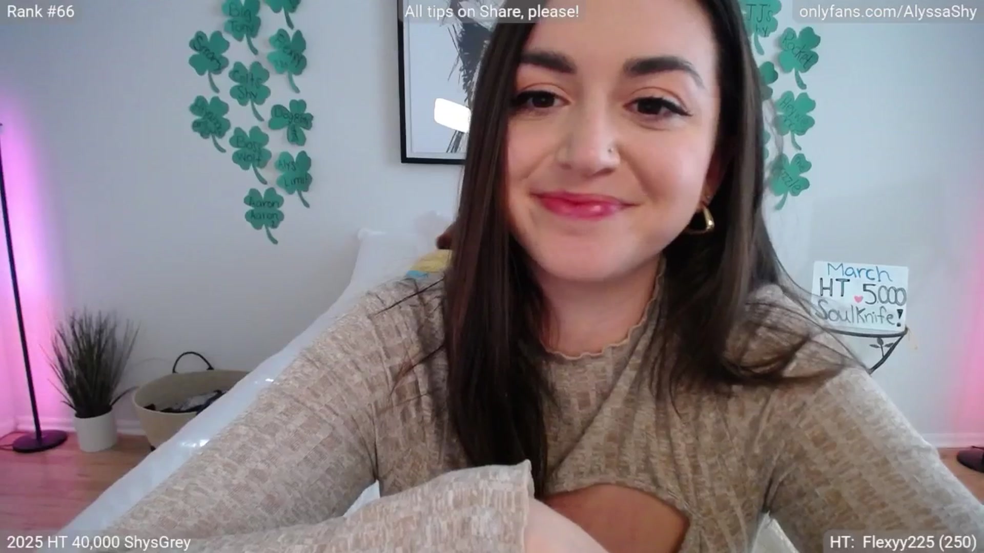 Gallery image thumbnail from AlyssaShy's myfreecams stream on, 03/11/2025, 22:36 image 8 of 20