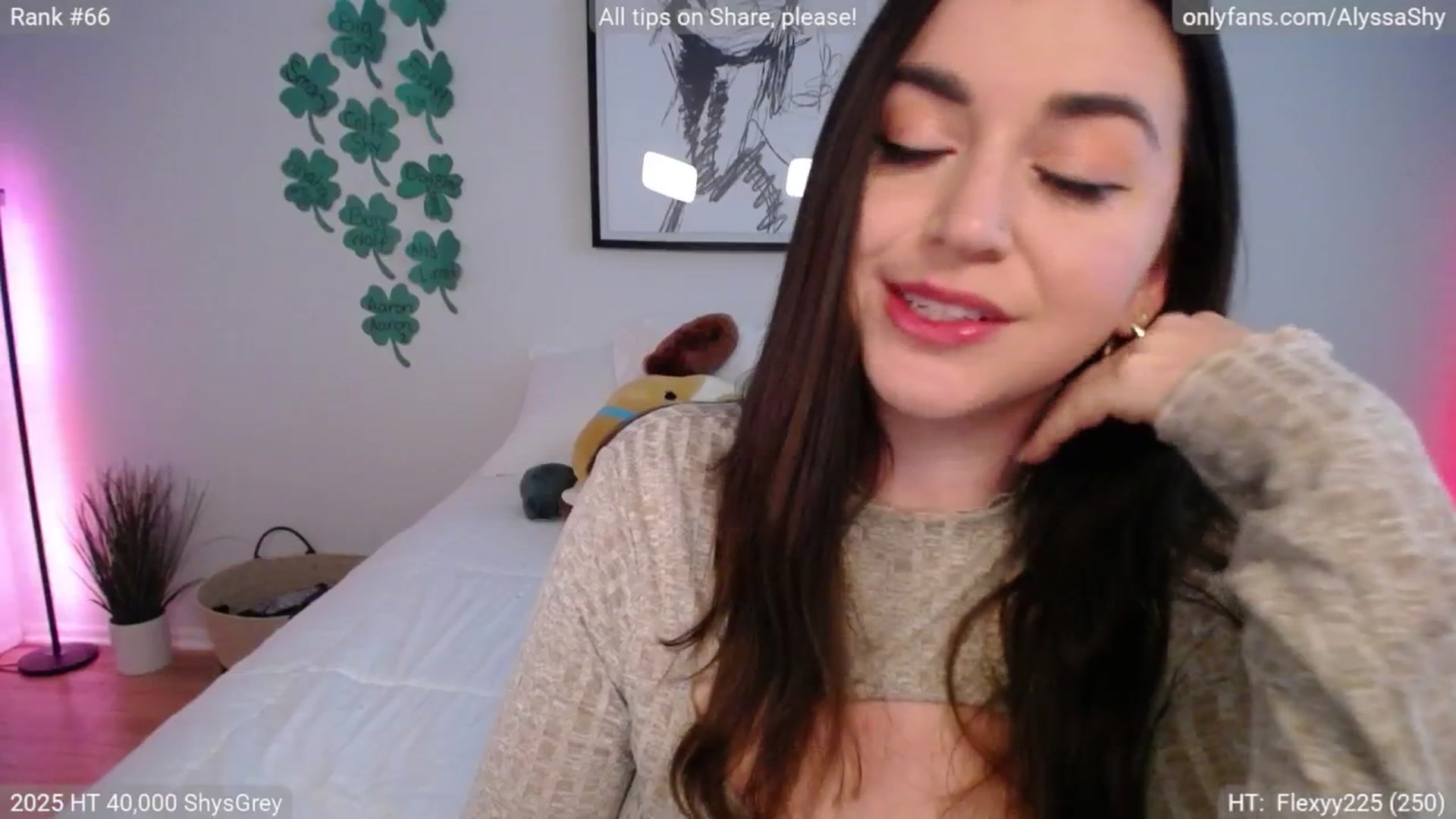Gallery image thumbnail from AlyssaShy's myfreecams stream on, 03/11/2025, 22:36 image 14 of 20