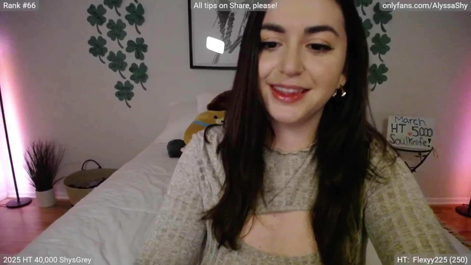 Gallery image thumbnail from AlyssaShy's myfreecams stream on, 03/12/2025, 24:29 image 9 of 20