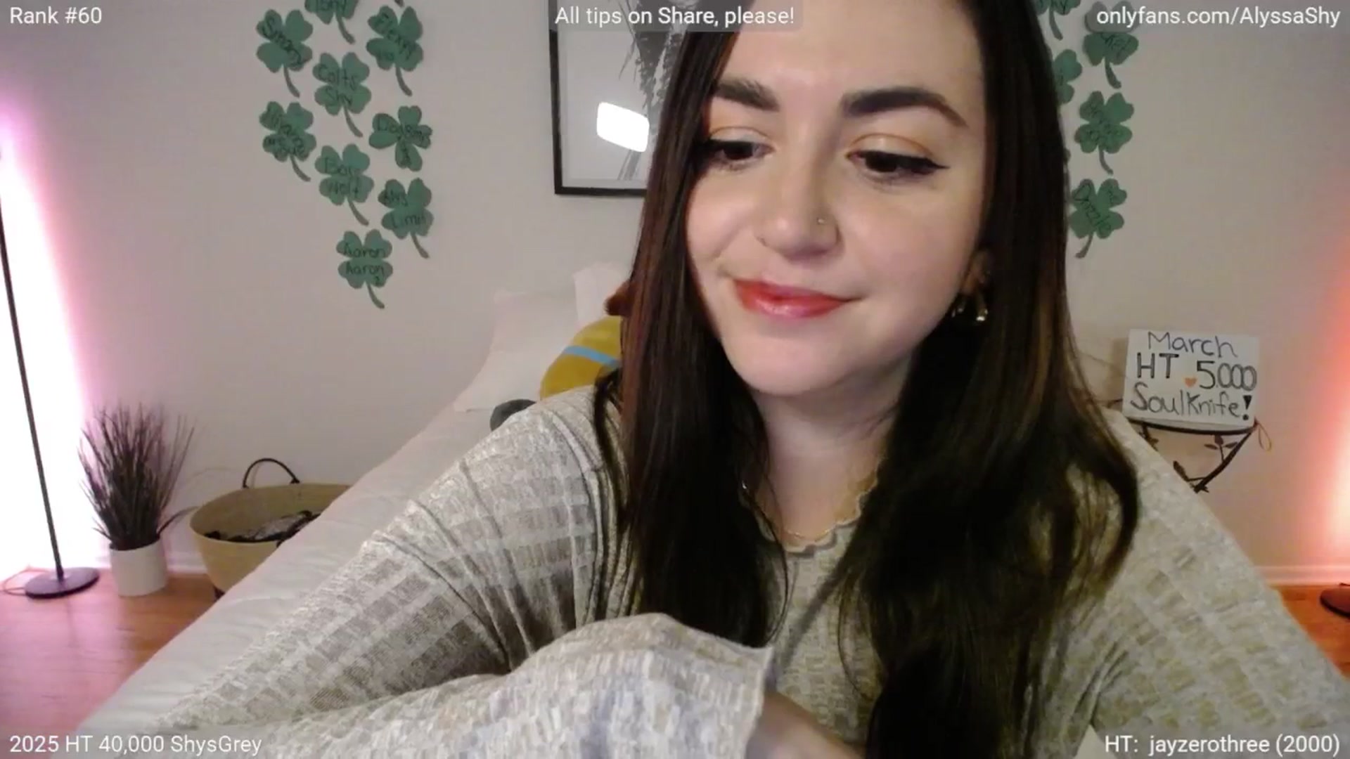 Gallery image thumbnail from AlyssaShy's myfreecams stream on, 03/12/2025, 02:19 image 14 of 20