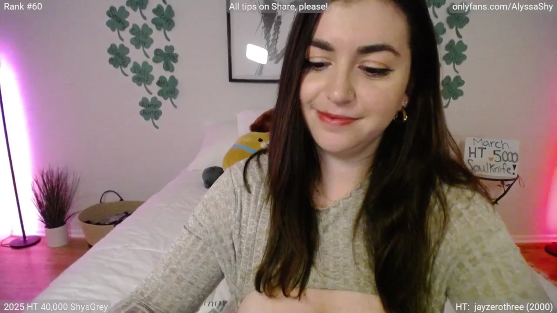 Gallery image thumbnail from AlyssaShy's myfreecams stream on, 03/12/2025, 02:19 image 16 of 20