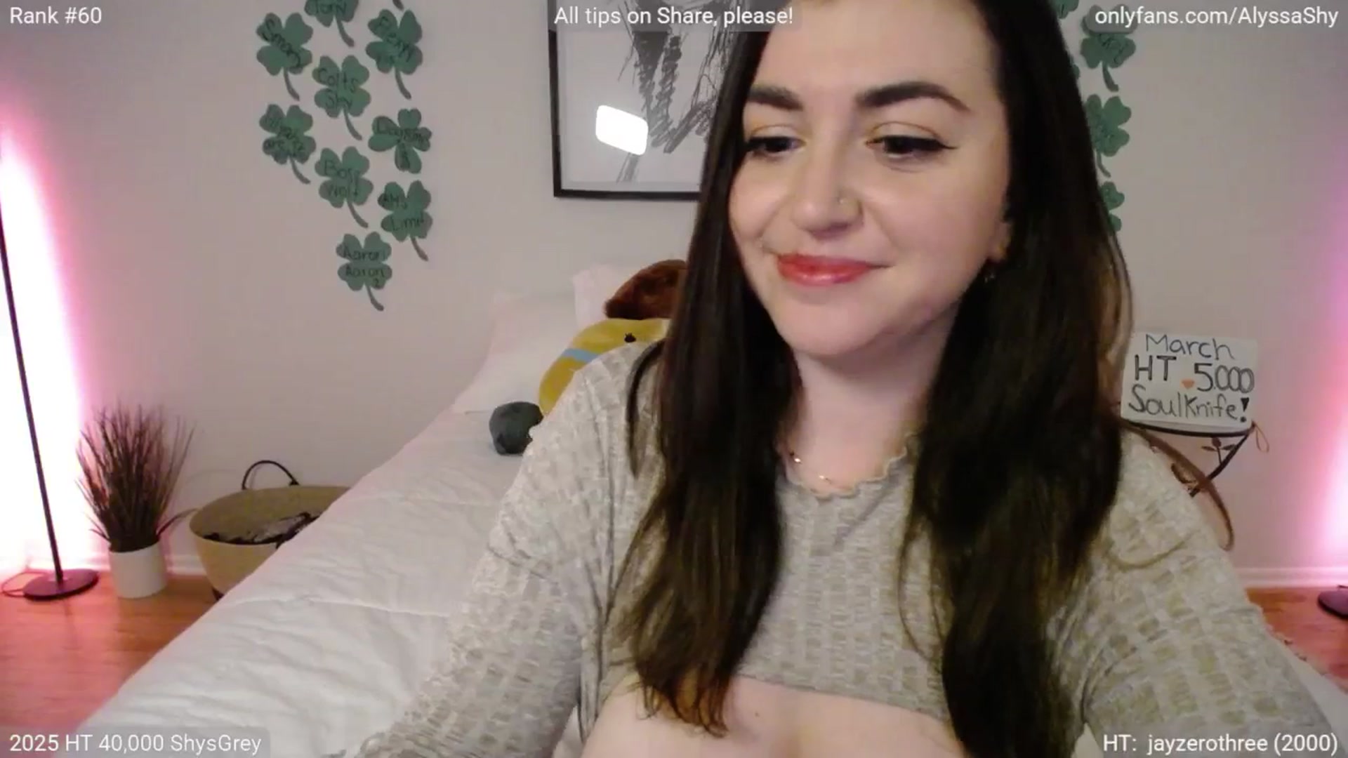 Gallery image thumbnail from AlyssaShy's myfreecams stream on, 03/12/2025, 02:19 image 12 of 20