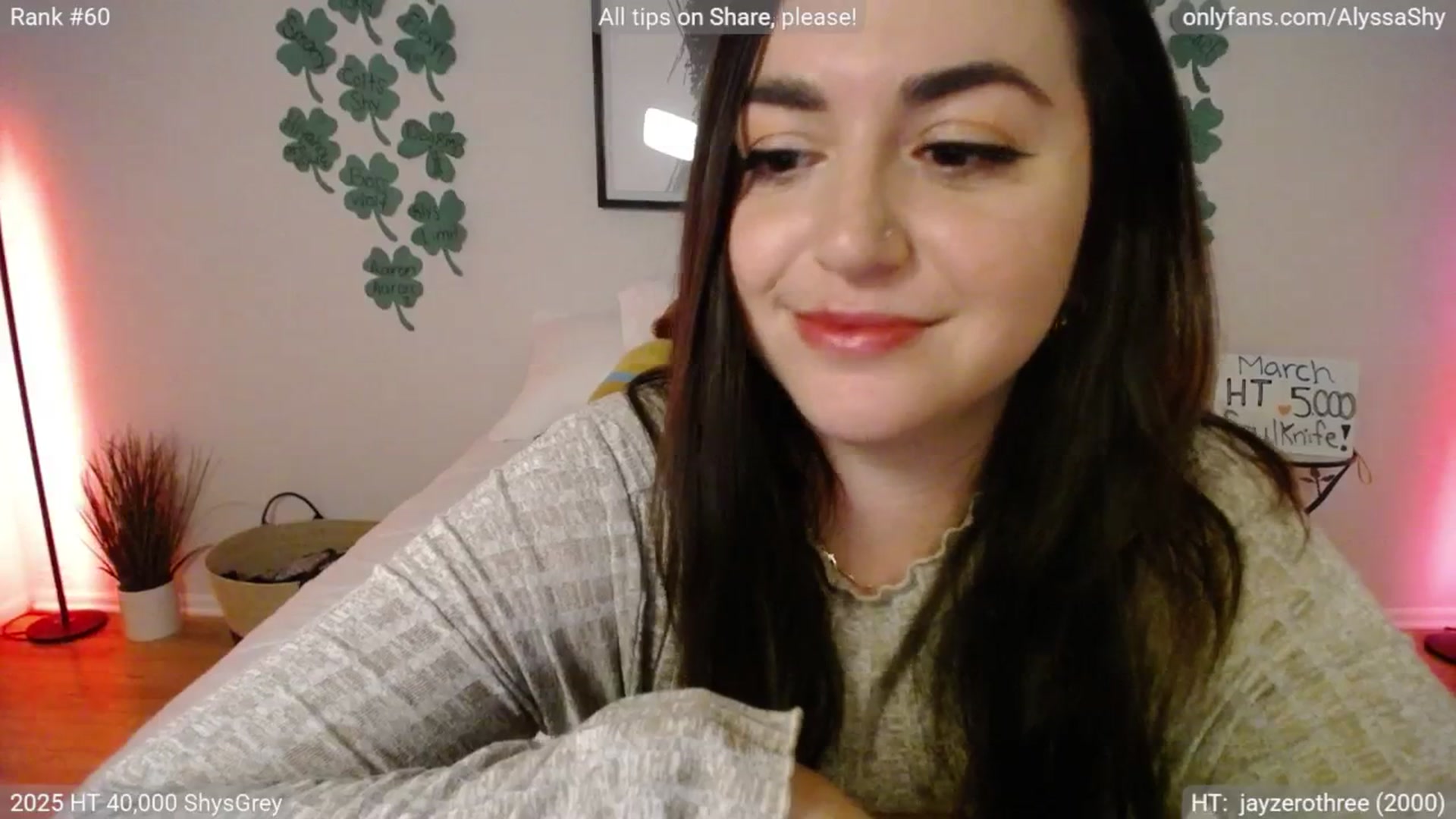 Gallery image thumbnail from AlyssaShy's myfreecams stream on, 03/12/2025, 02:19 image 18 of 20