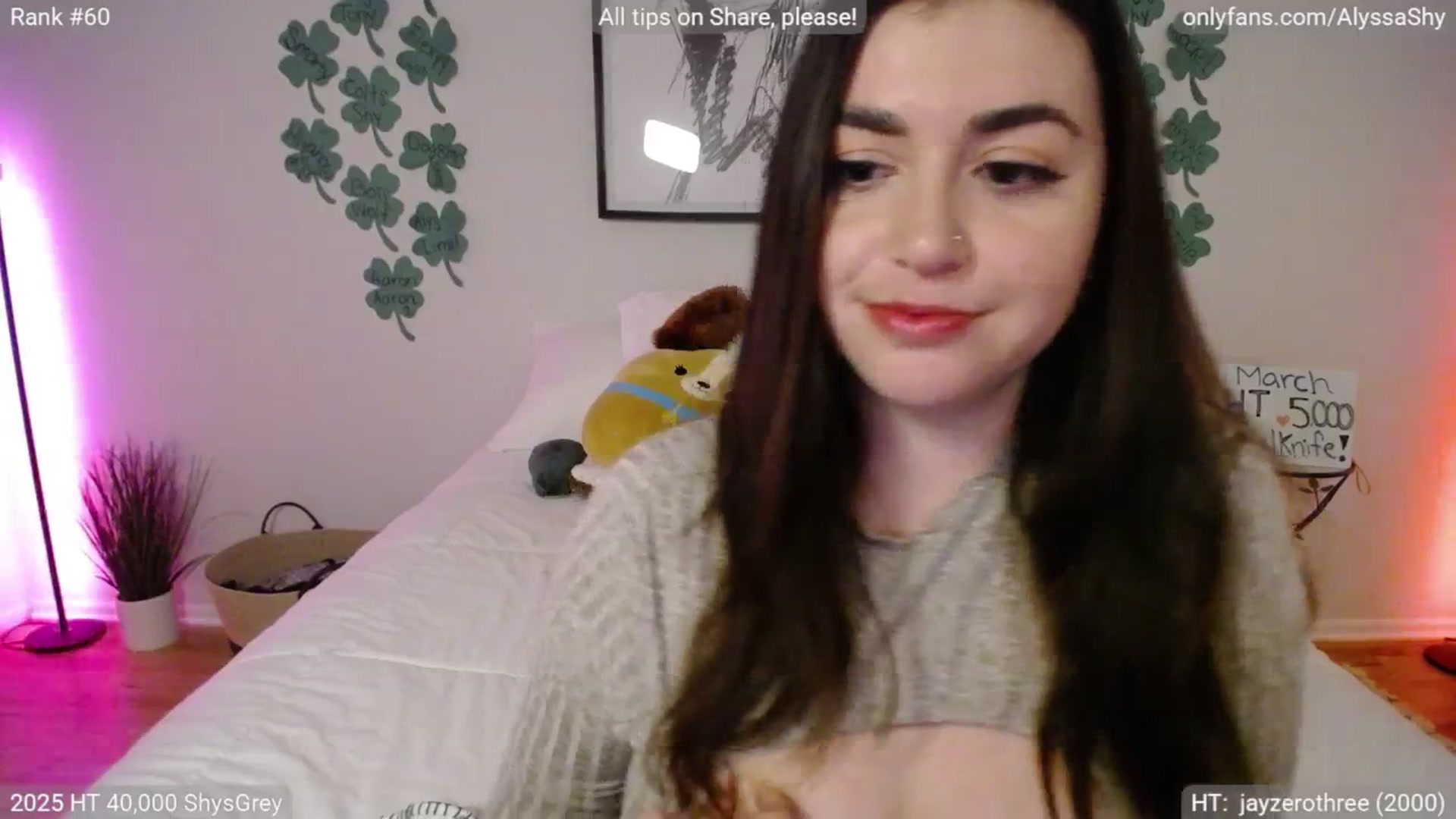Gallery image thumbnail from AlyssaShy's myfreecams stream on, 03/12/2025, 02:19 image 10 of 20