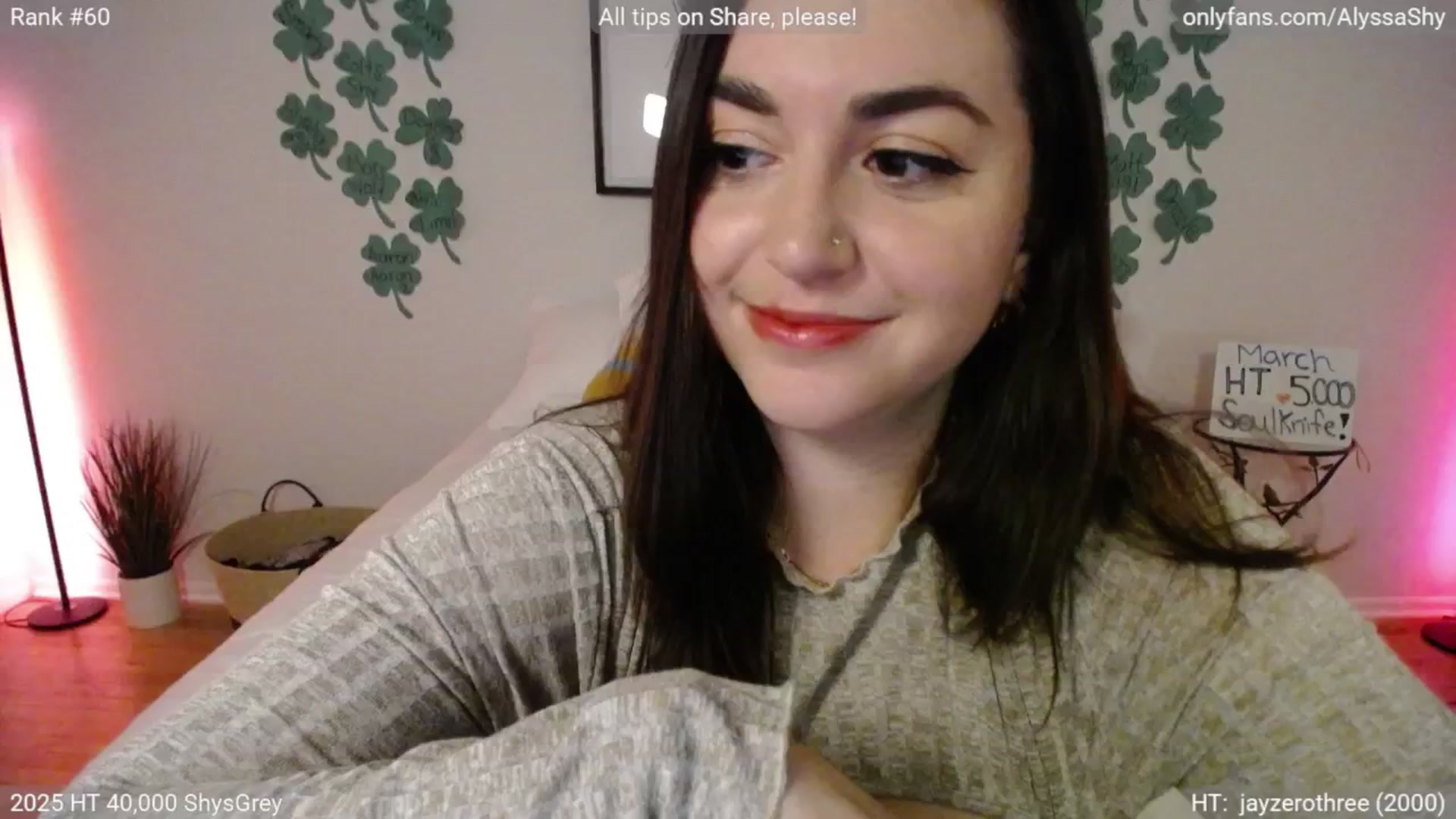 Gallery image thumbnail from AlyssaShy's myfreecams stream on, 03/12/2025, 02:19 image 2 of 20