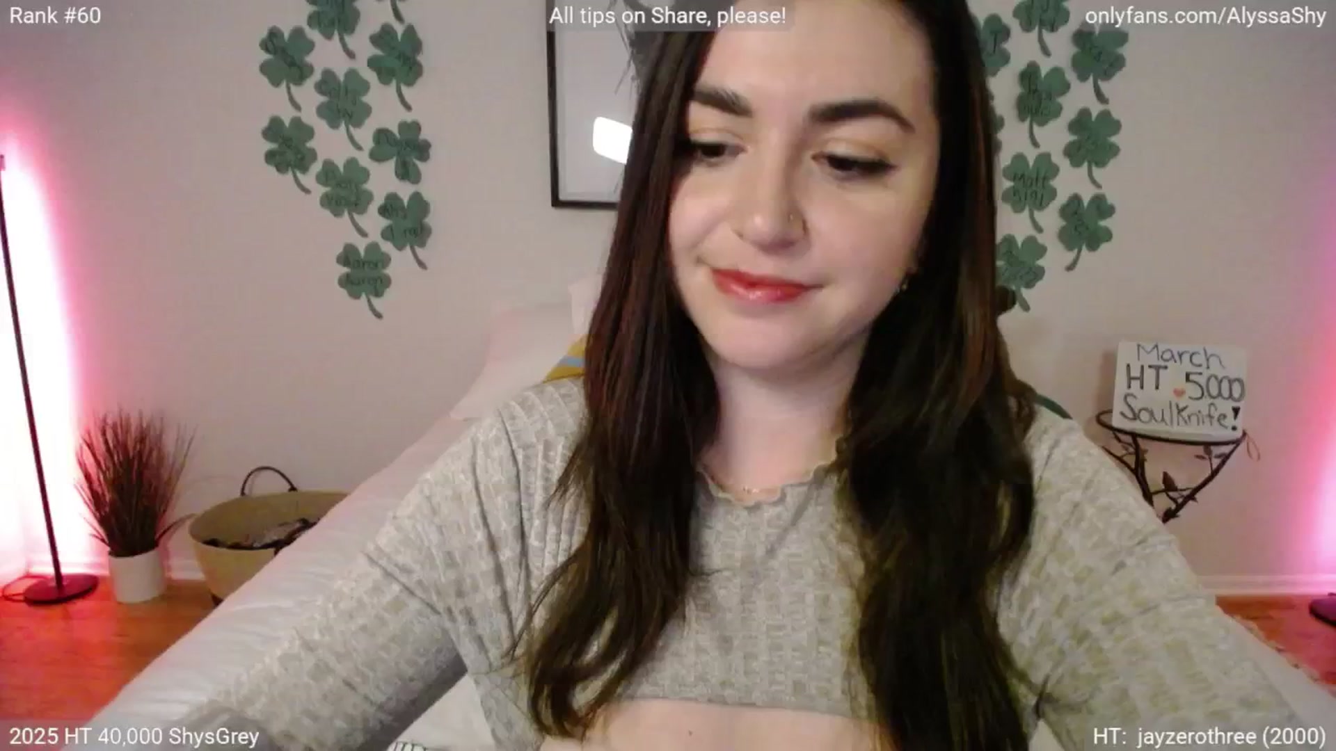 Gallery image thumbnail from AlyssaShy's myfreecams stream on, 03/12/2025, 02:19 image 7 of 20
