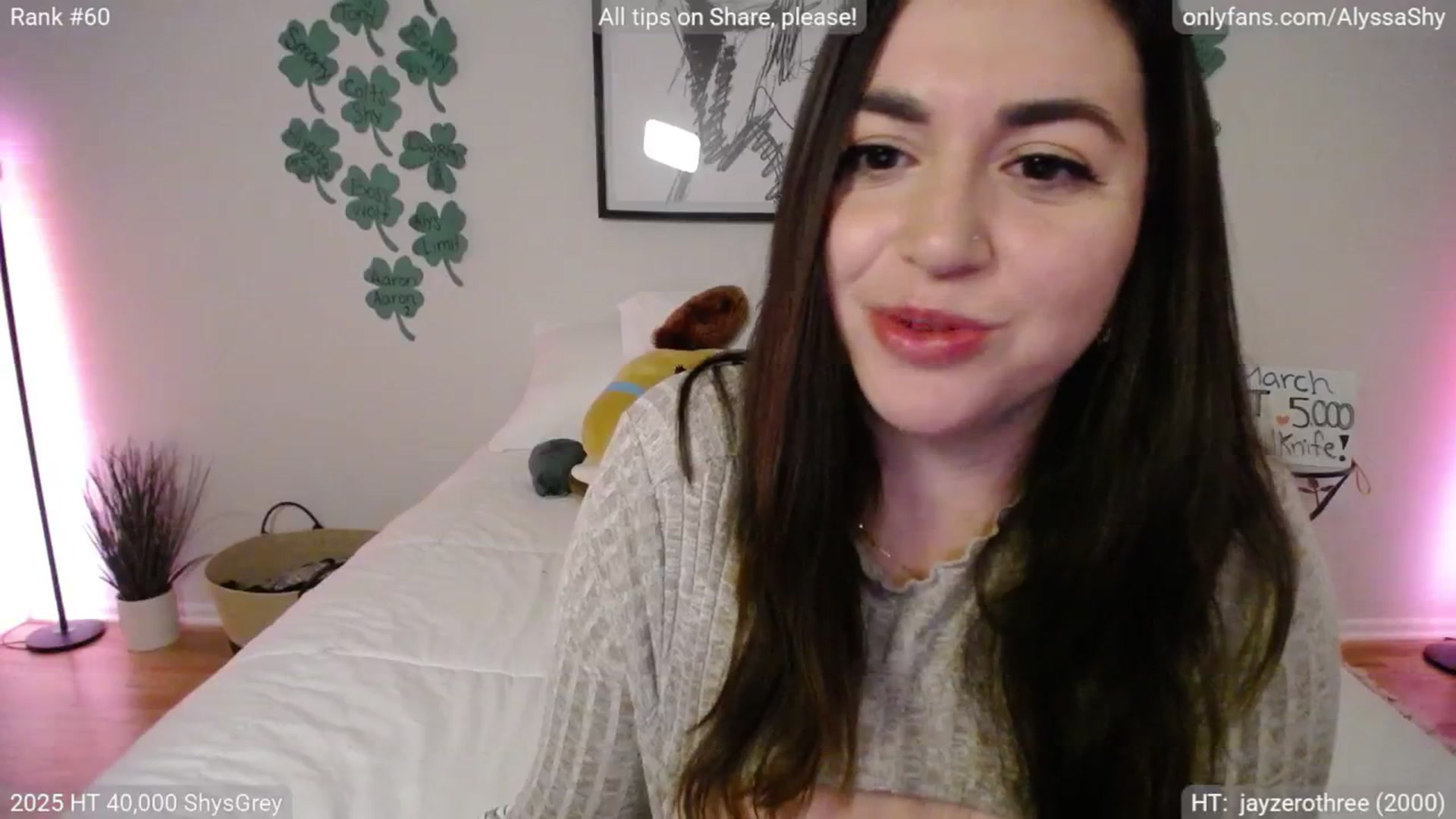 Gallery image thumbnail from AlyssaShy's myfreecams stream on, 03/12/2025, 02:19 image 17 of 20