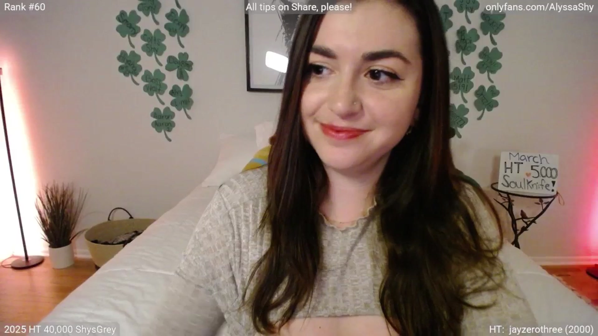 Gallery image thumbnail from AlyssaShy's myfreecams stream on, 03/12/2025, 02:19 image 8 of 20